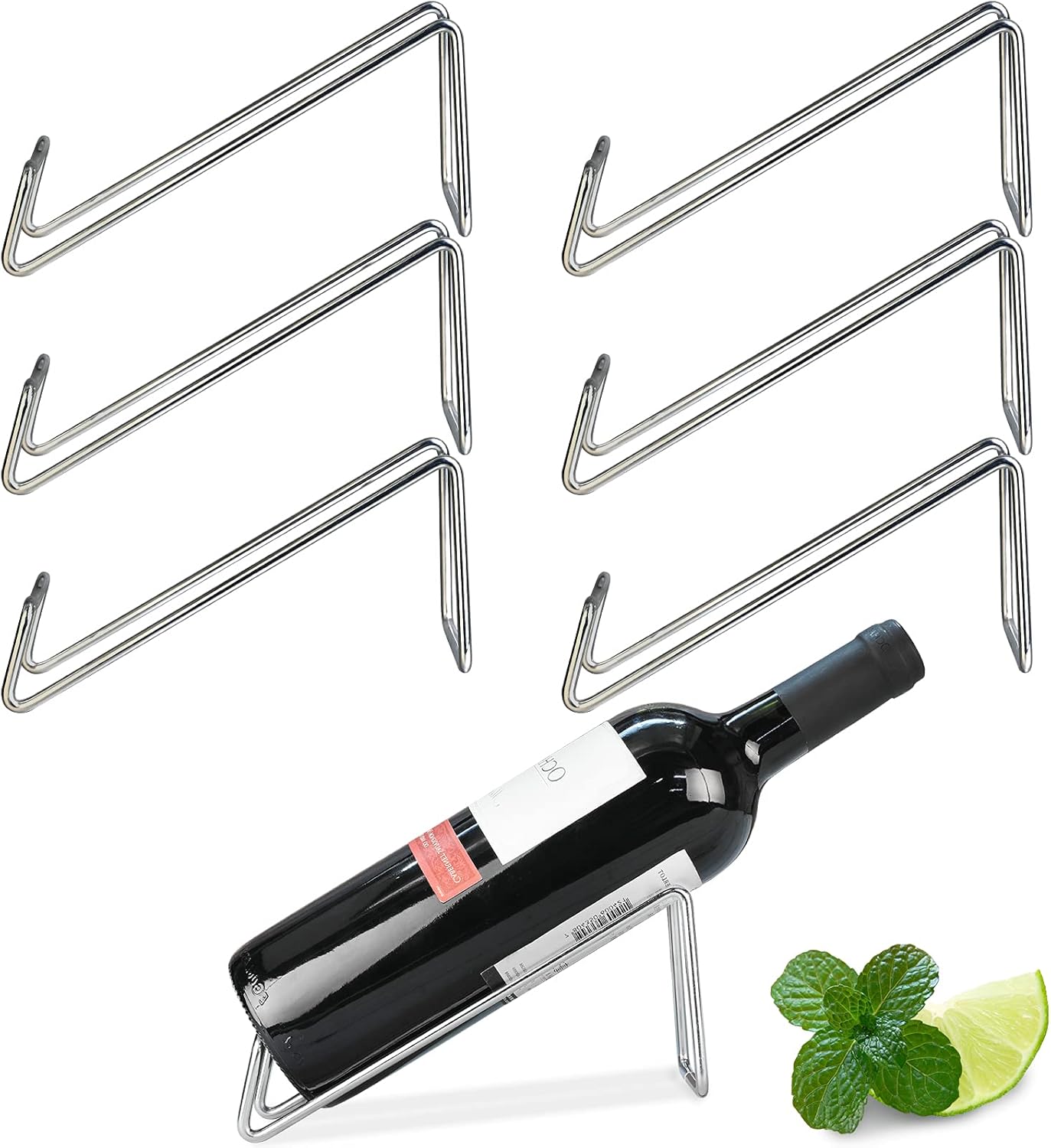 SuproBarware Tabletop Wine Rack Set of 6