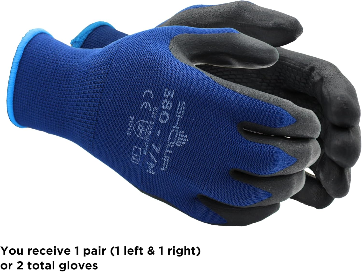 SHOWA Nitrile Glove with Liner - 25 Nitrile