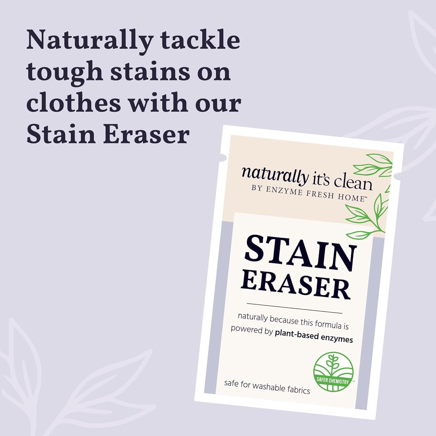 Naturally Its Clean Stain Eraser 60 Count