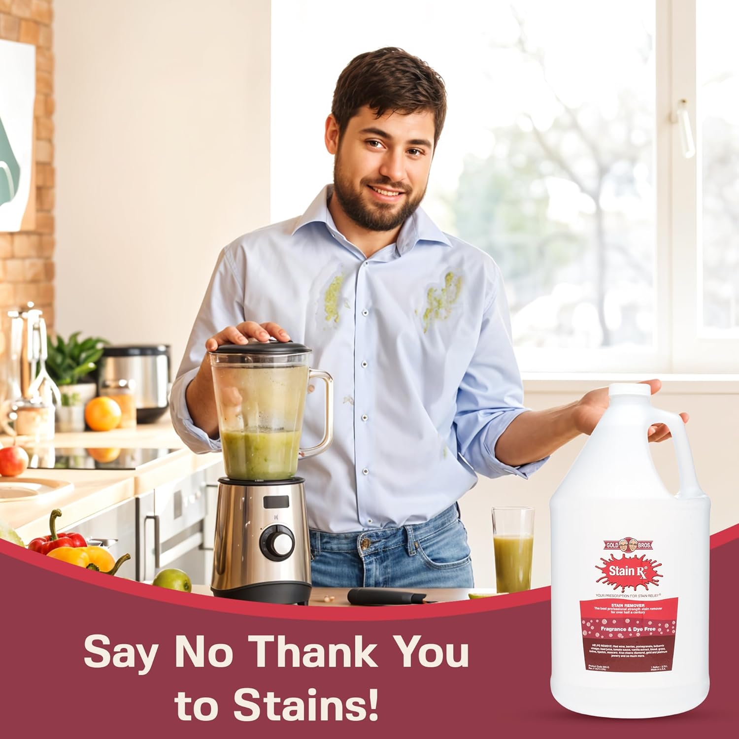 Stain Rx Stain Remover 1 Gallon