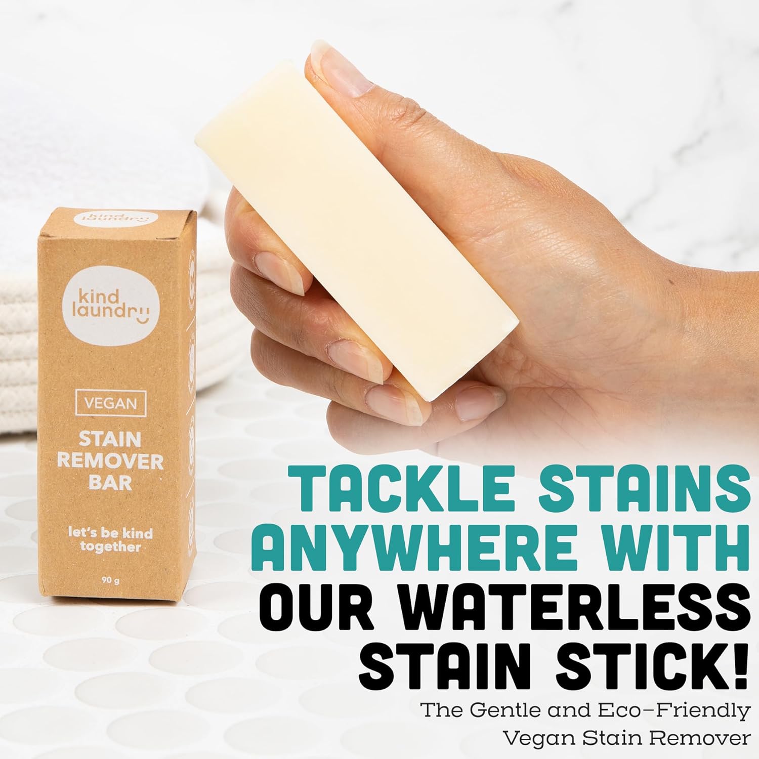 Kind Laundry - Vegan Stain Remover Bar 90g