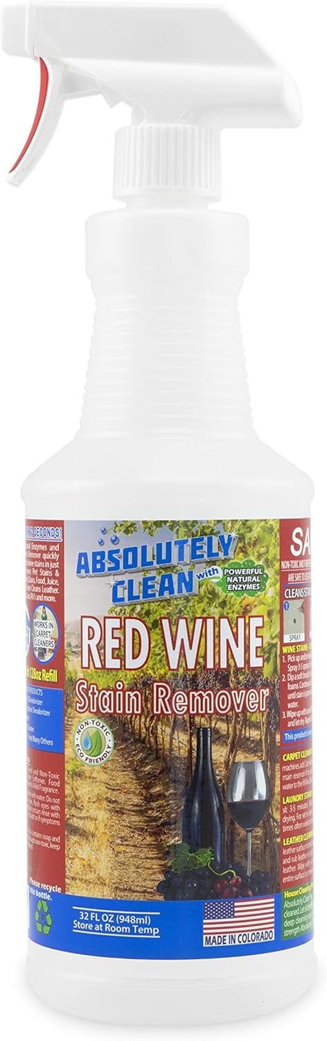 Absolutely Clean Amazing Red Wine Stain Remover 32oz