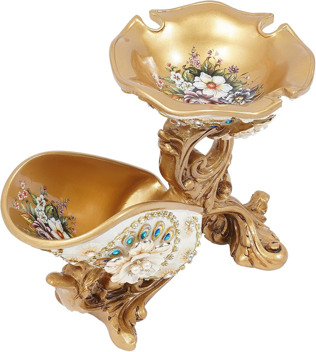 JAYGOVAN Tabletop Wine Rack Gold 866 High