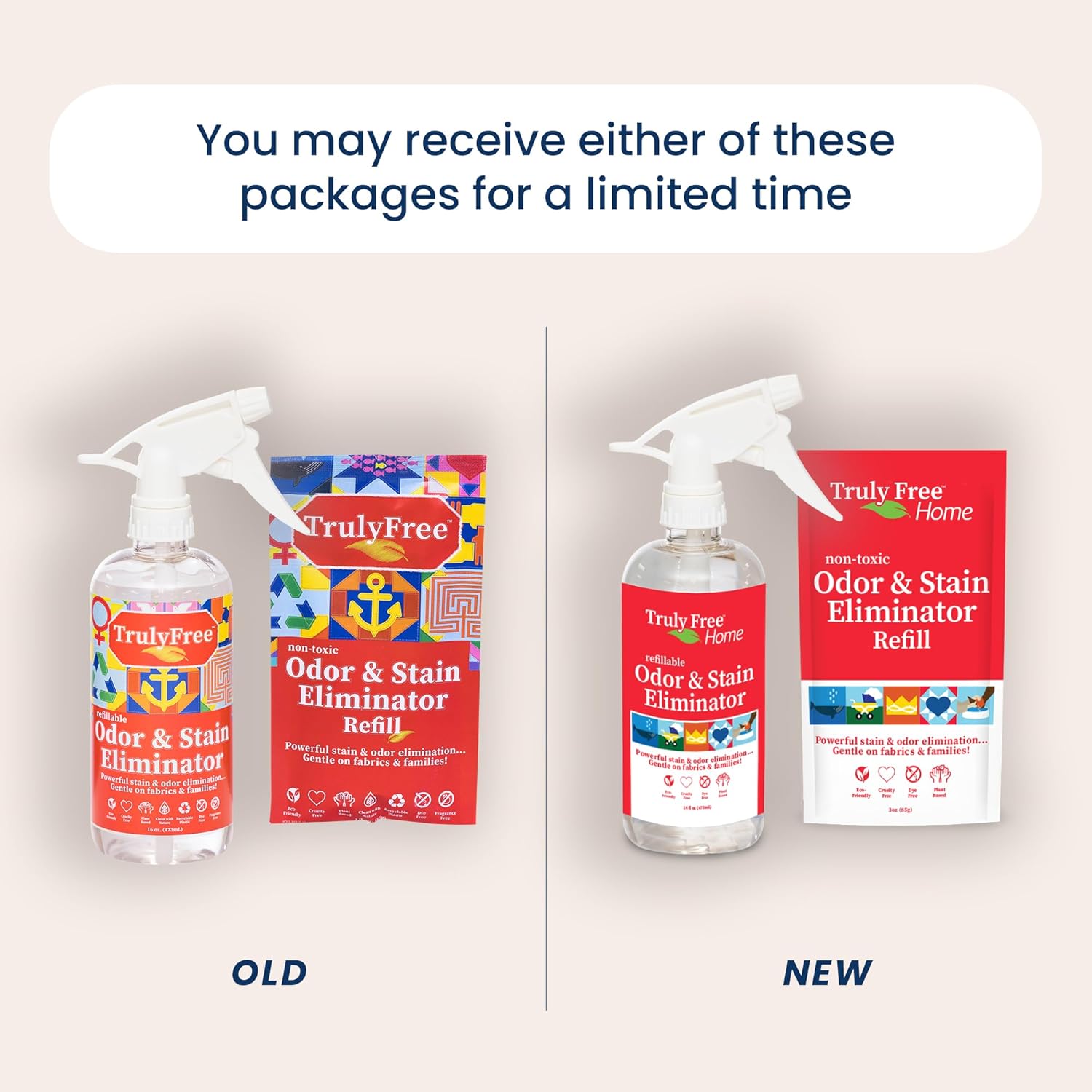 Truly Free Multi-Purpose Odor Stain Remover