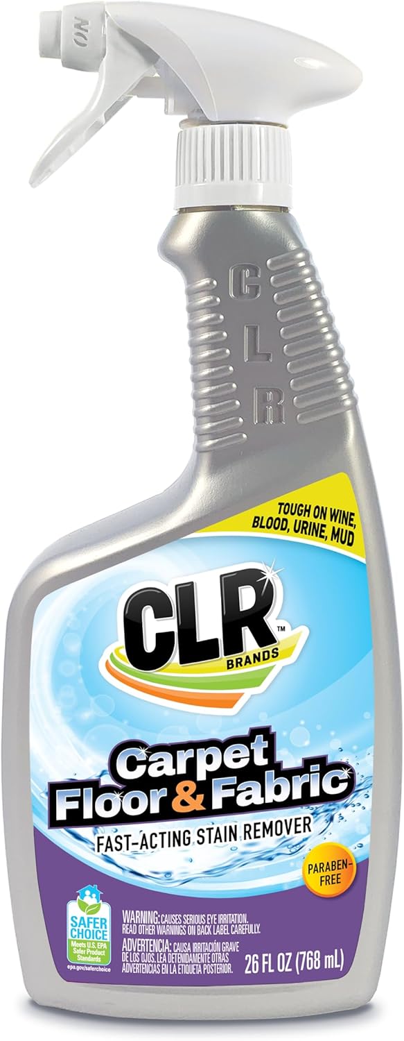 CLR Stain-Free Carpet Floor Fabric Cleaner 26 Oz