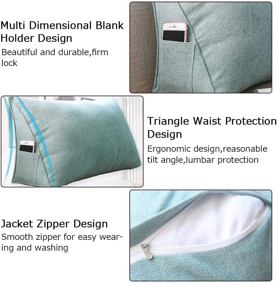 SHIZLIN Reading Pillow with Waist Support