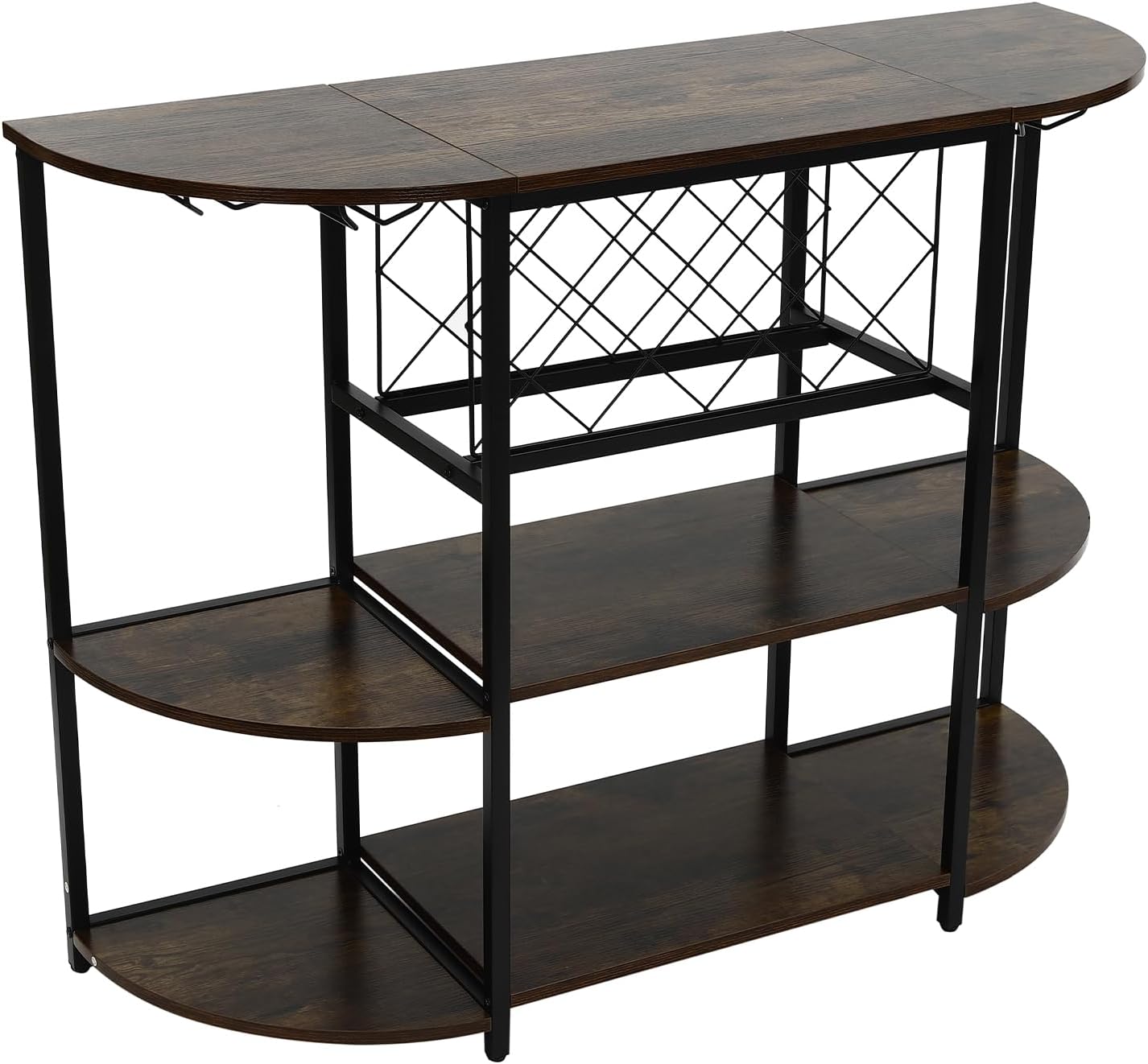 Kaichenyt Wine Rack Table with 10 Bottles Storage 1