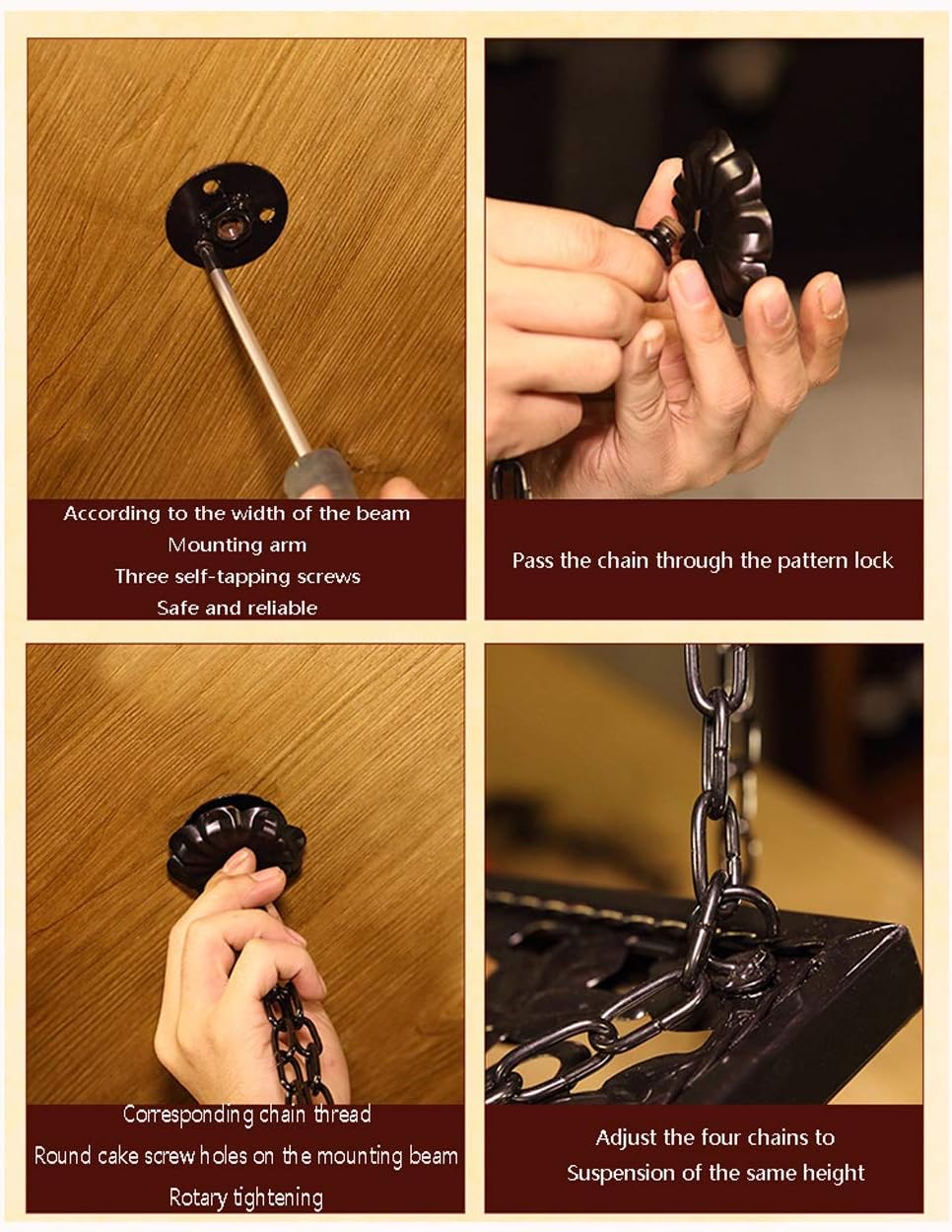 ZJDYDY Wall-Mounted Wine Glass Holder 1