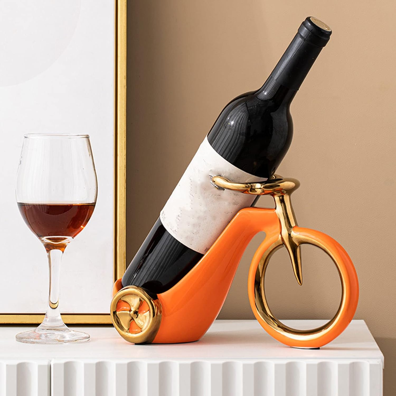 JUSHZ Freestanding Wine Rack with Non-Slip Base