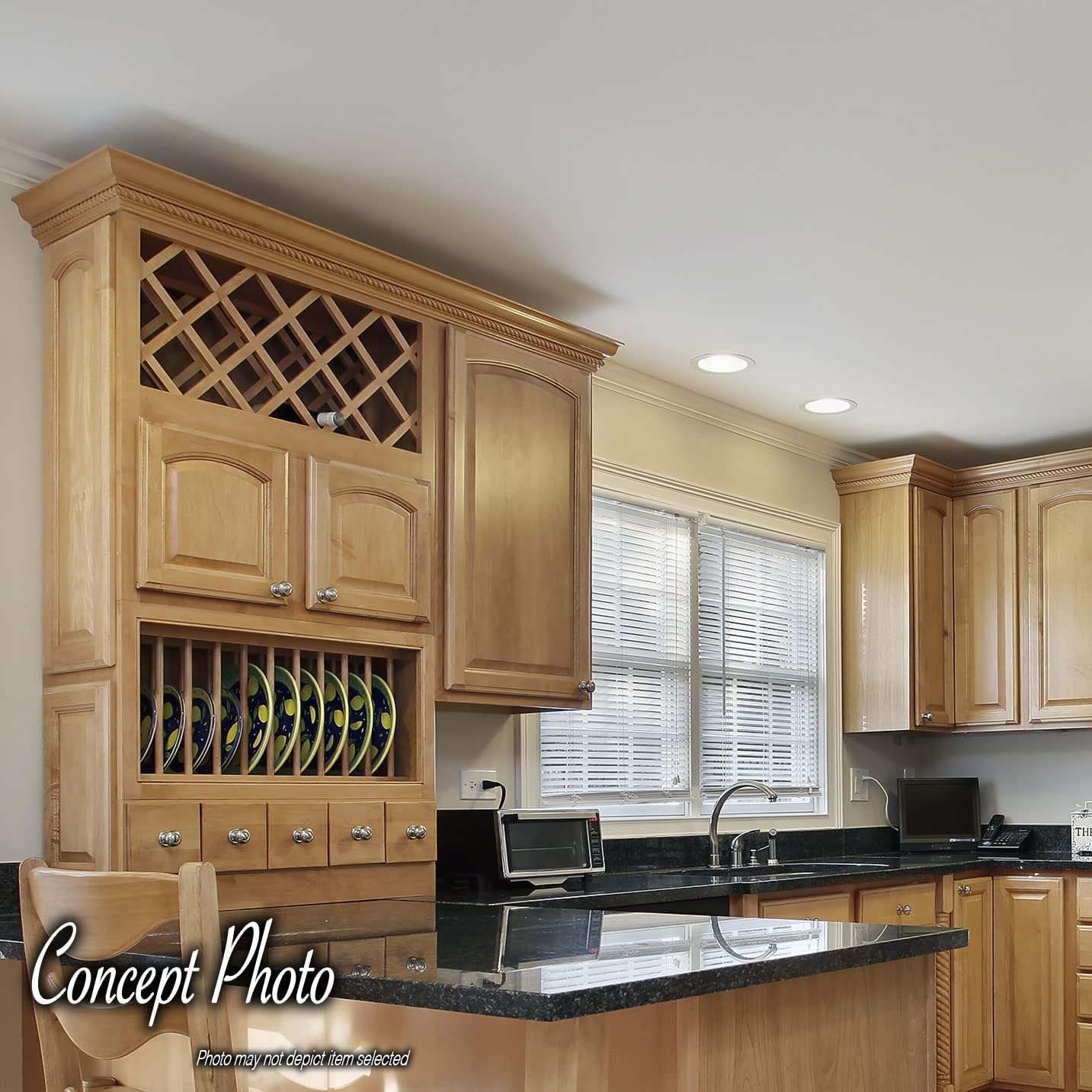 American Pro Dcor 14-Bottle Wine Rack Lattice Panel 1