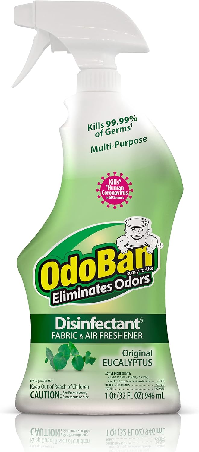 OdoBan Ready-to-Use Disinfectant with Eucalyptus Scent 32 Ounce