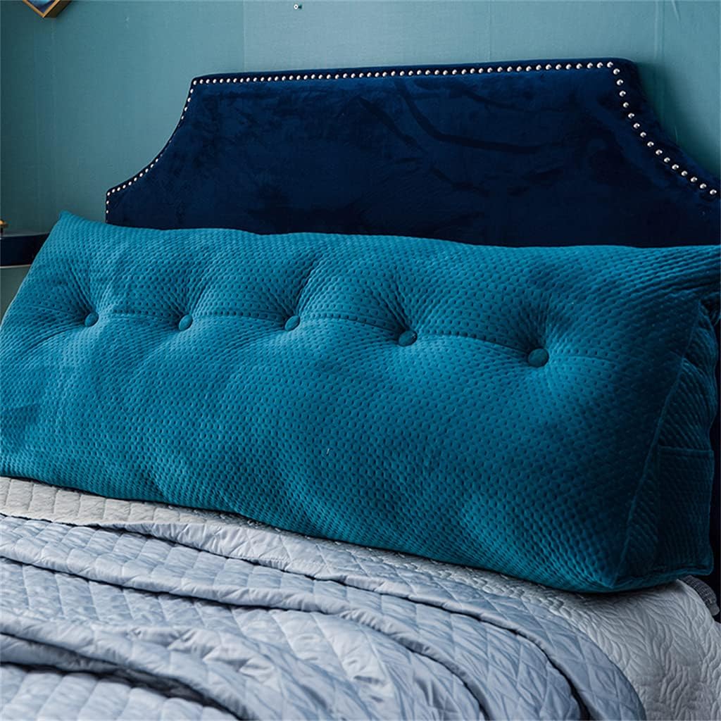 ZZYK 39inch Triangular Headboard Pillow with Removable Cover