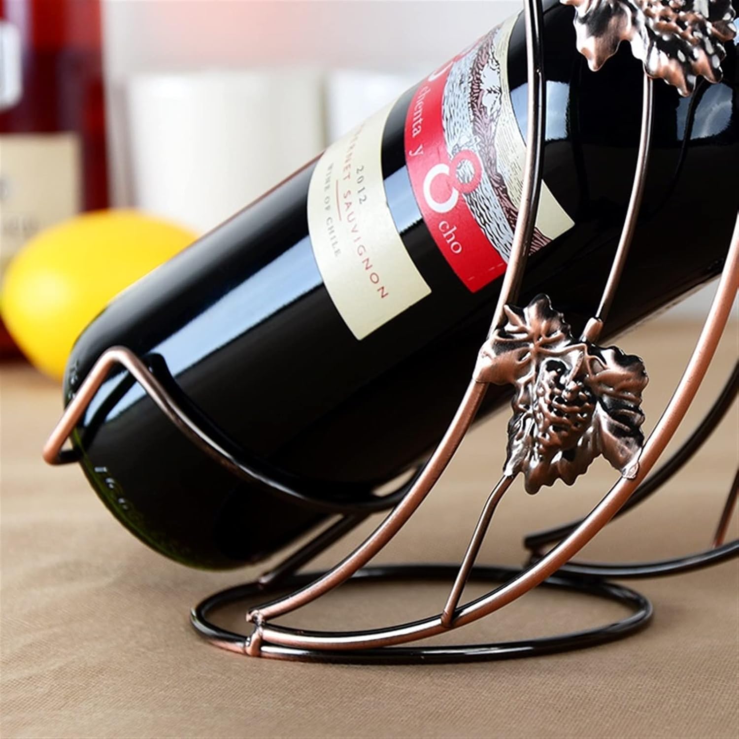 DYPA-AF12 Moon Shape Wine Rack for Home Decor