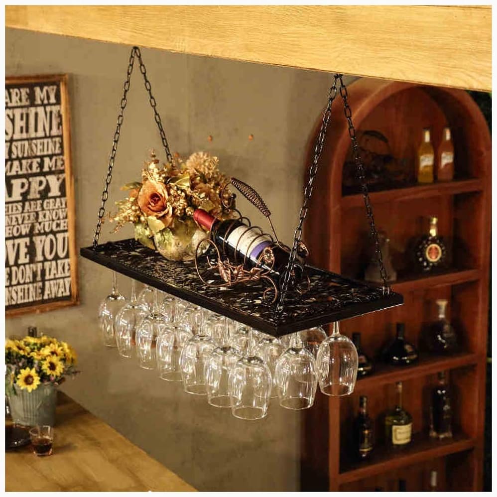 ZJDYDY Wall-Mounted Wine Glass Holder 1