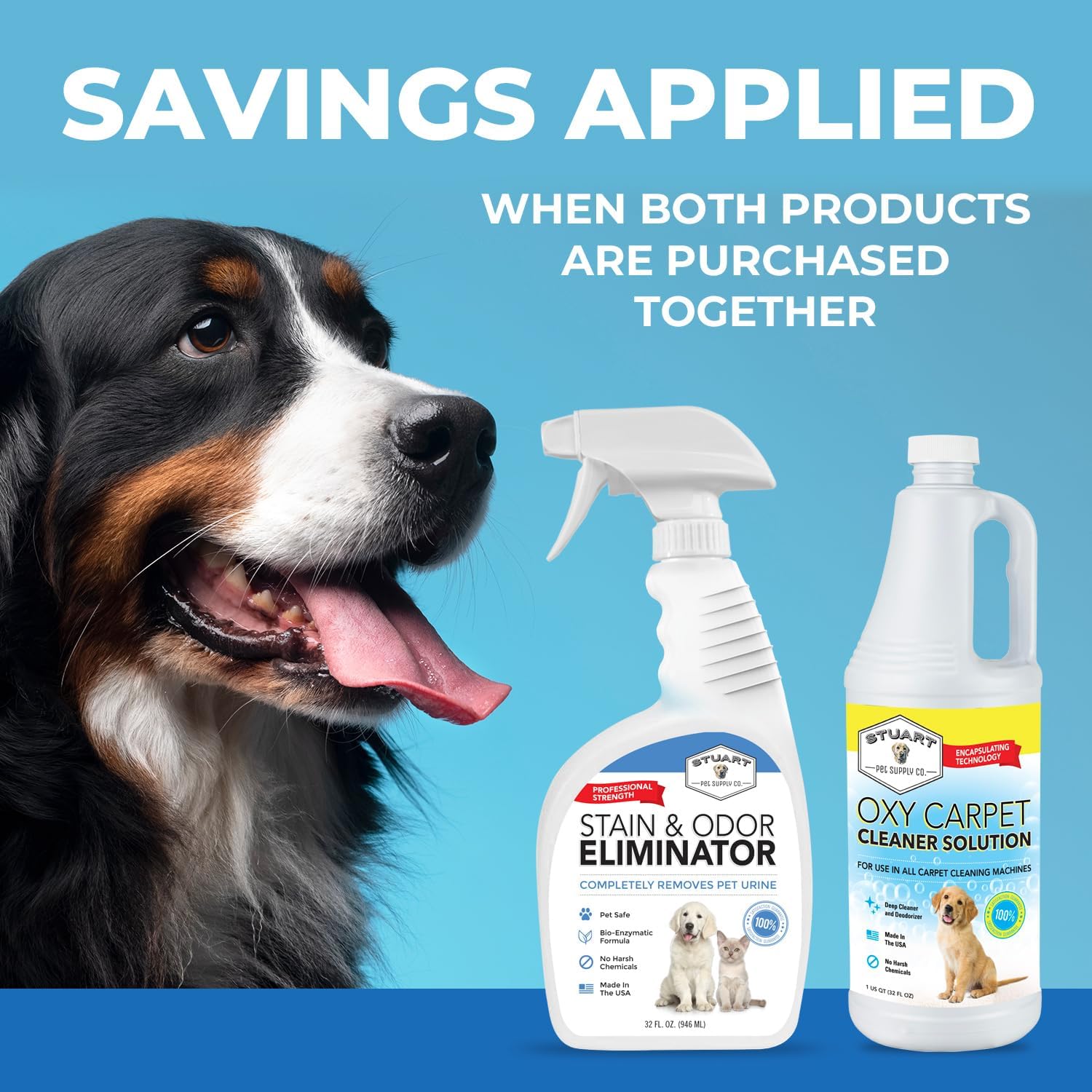 Stuart Pet Supply Co Oxy Carpet Cleaner 32oz 1