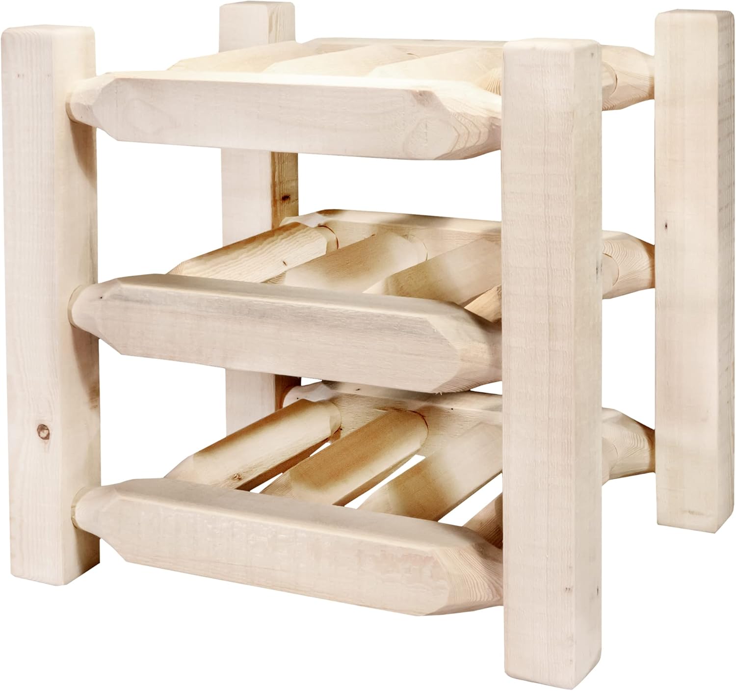 Montana Woodworks Ready to Finish Wine Rack 9 Bottles