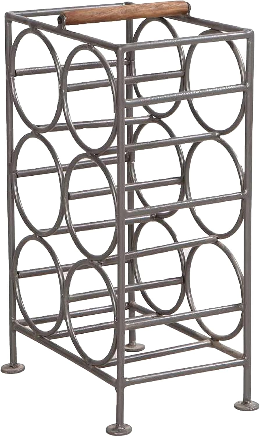 17 Inch Industrial Wine Rack with 6 Bottle Storage