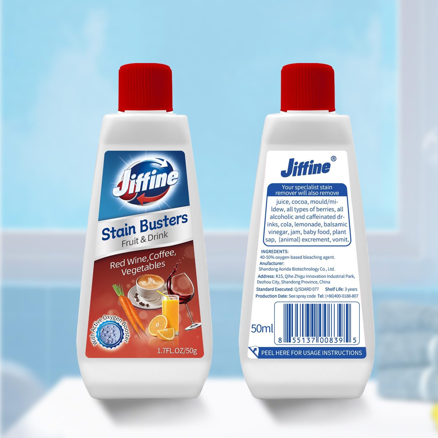 Jiffine Red Wine Stain Remover - Pack of 3