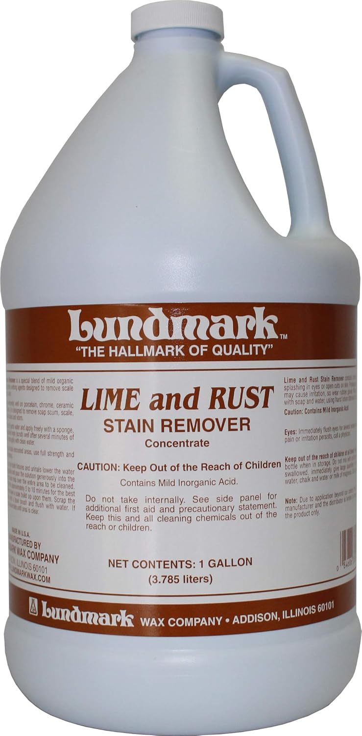 Lundmark Lime and Rust Remover Concentrate 1-Gallon 1