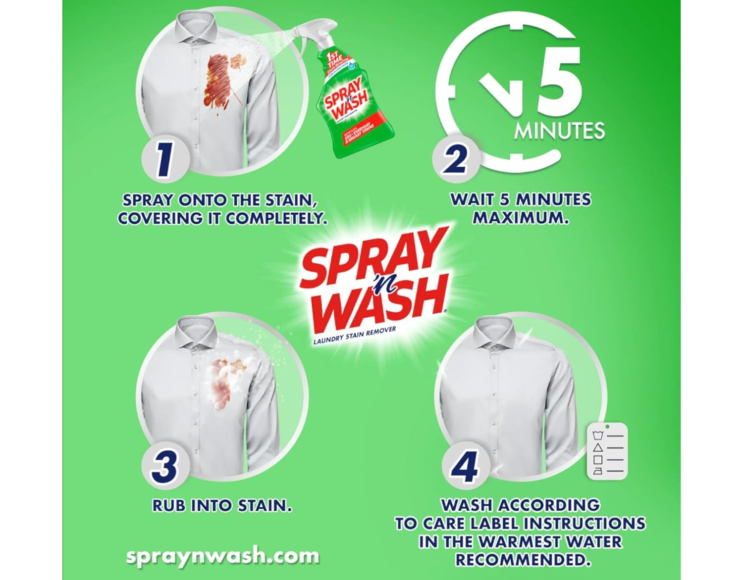 Spray-N-Wash 22 oz Trigger Spray Laundry Stain Remover