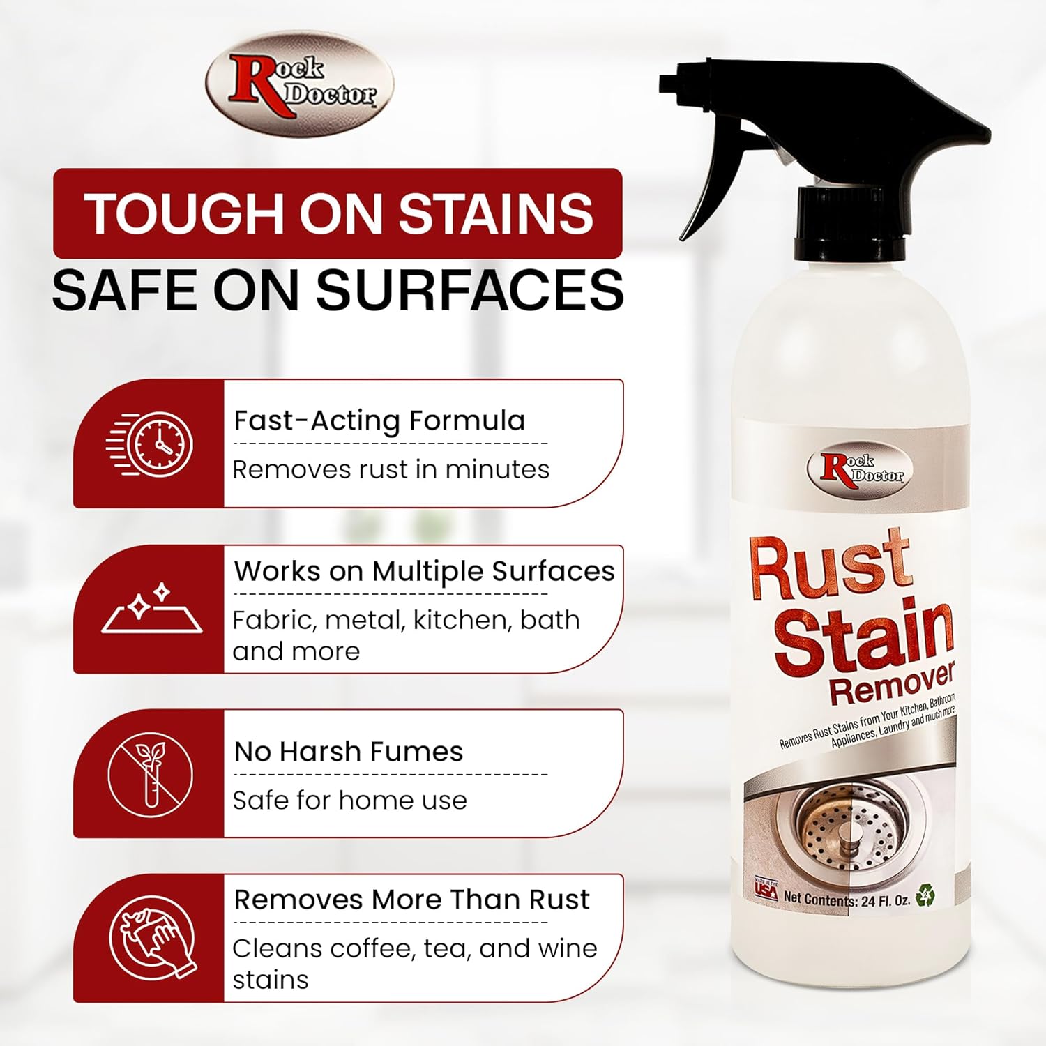 Rock Doctor Rust Stain Remover Spray 24oz