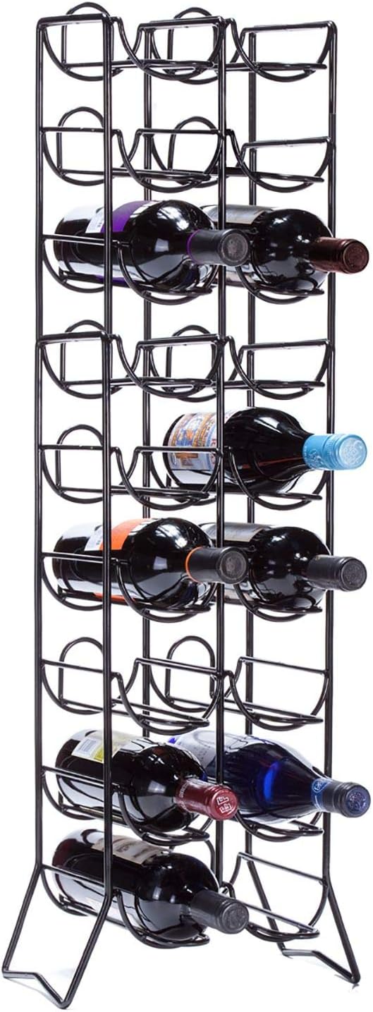 Scaffovino 18 Bottle Floor Wine Rack 1