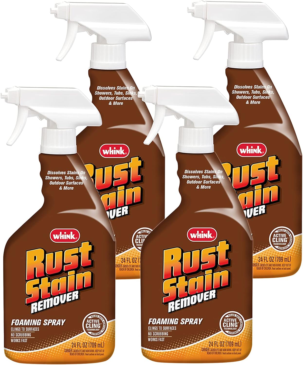 Rust-Oleum Whink Rust Stain Remover 24 oz 4 Pack