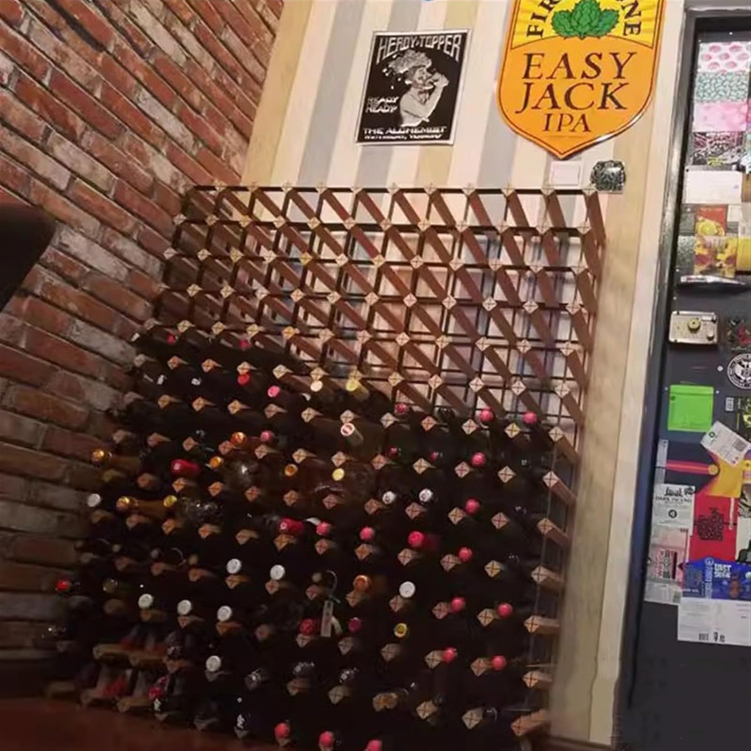 Solid Wood Tabletop Wine Racks for Home and Commercial Use 1