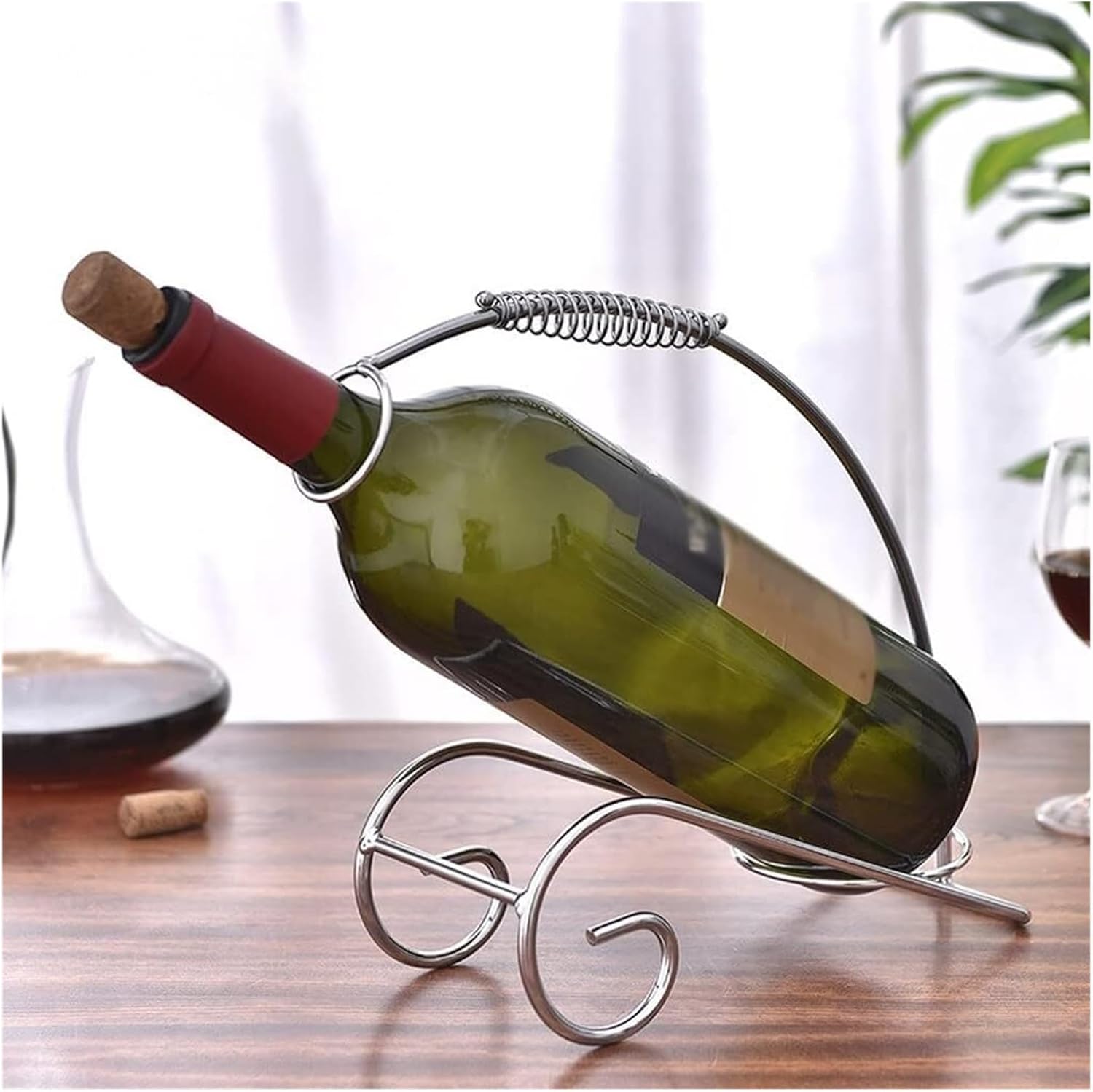 Freestanding Wine Rack Stand for Home Kitchen Bar