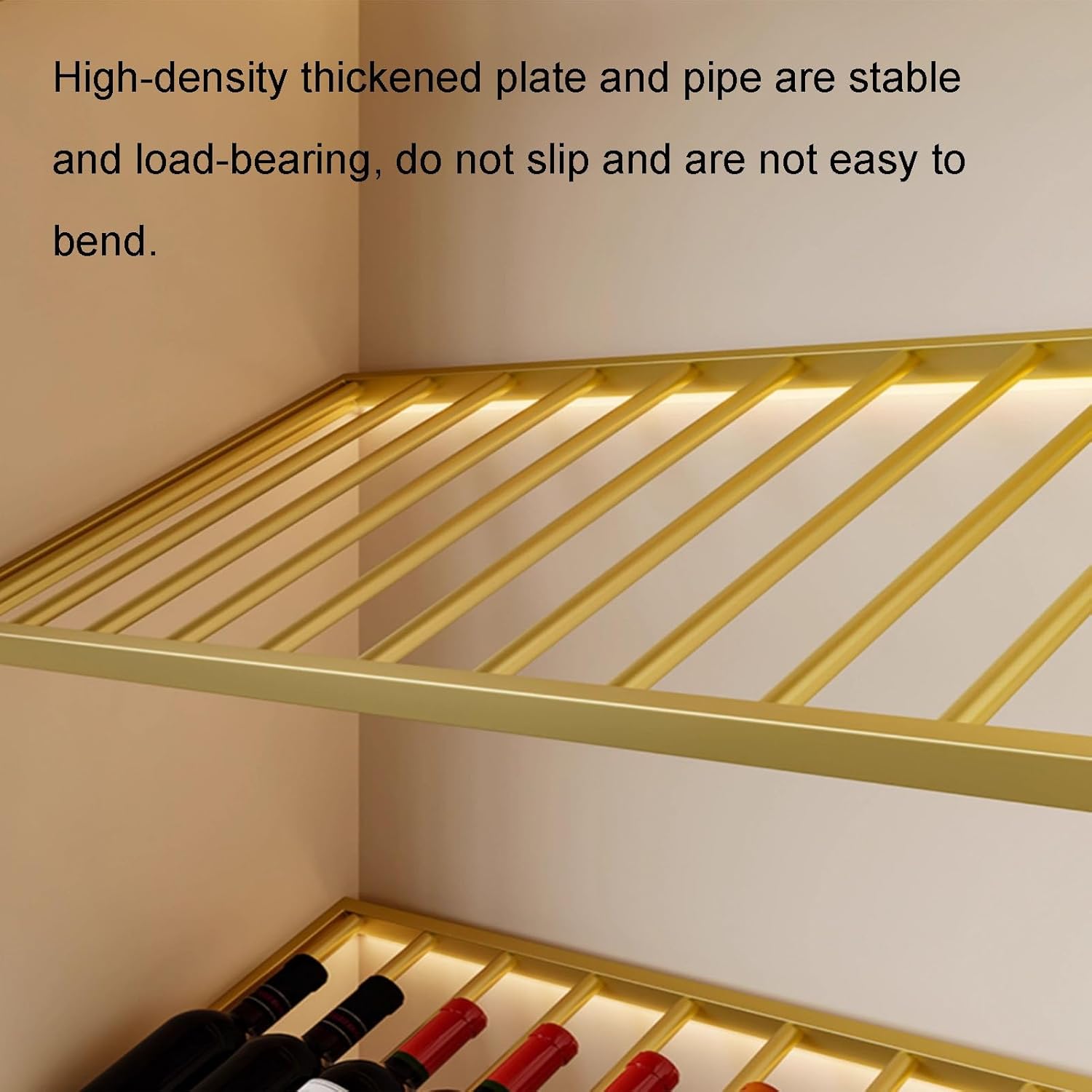 LVLDAWA Industrial Metal Wine Rack Holder