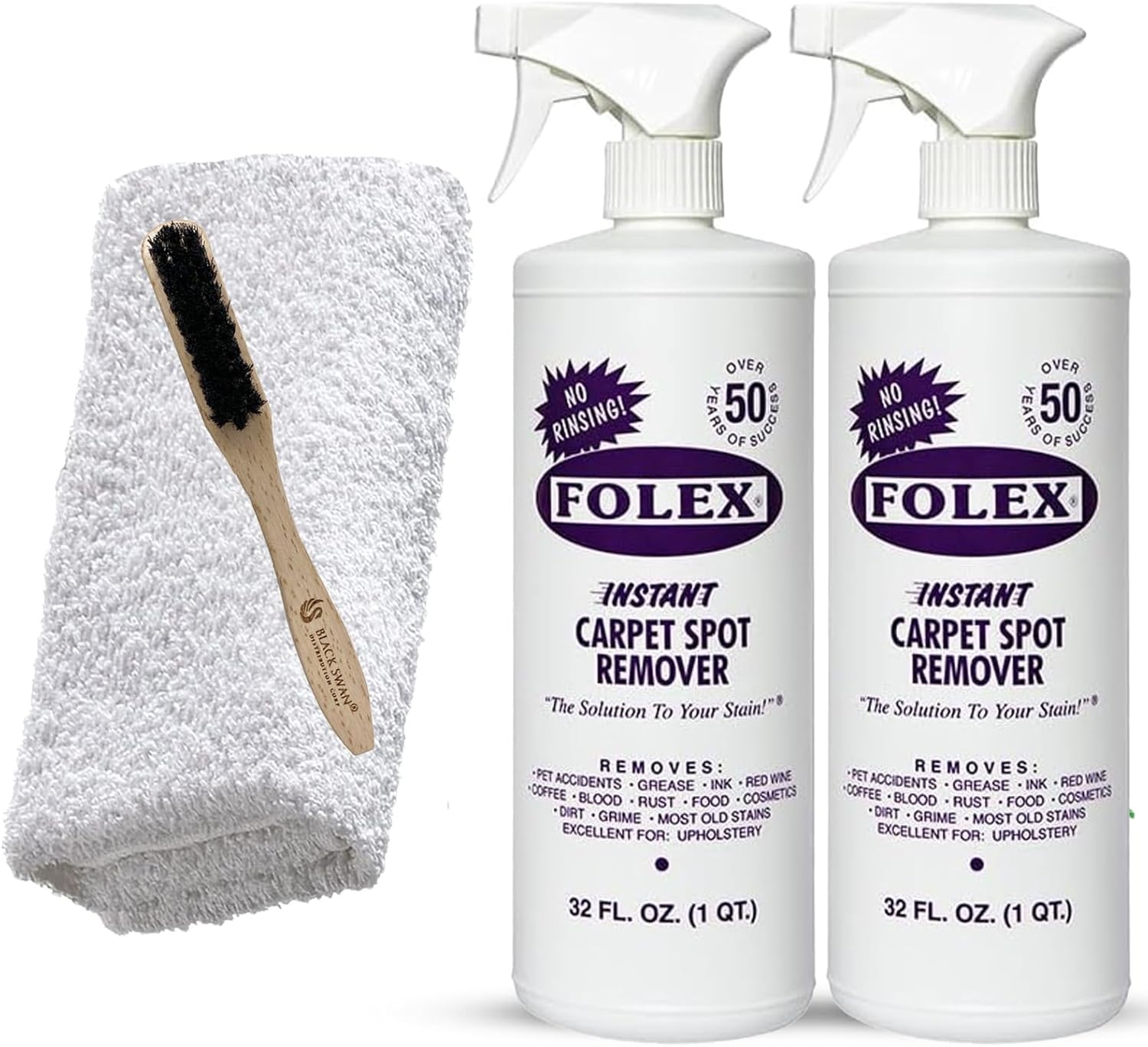 2 Pack Carpet Spot Removers Cleaning Tools