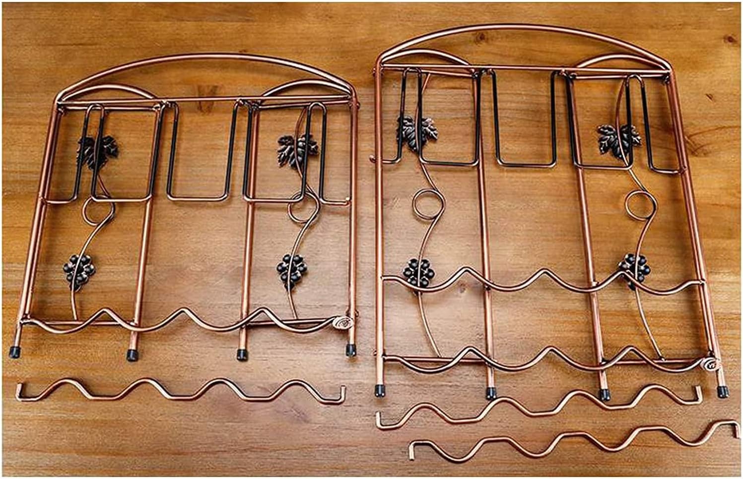 ALDEPO Bronze Tabletop Wine Rack Organizer