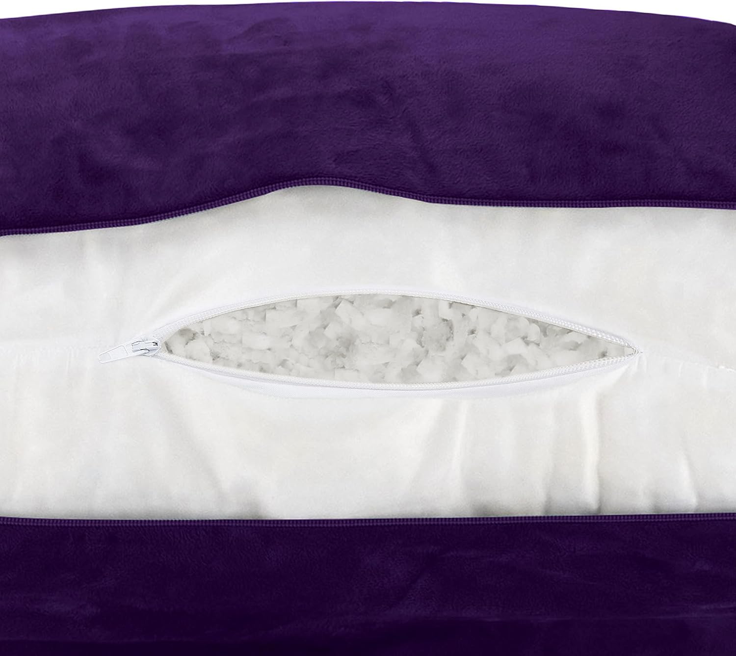 Husband Pillow Purple - Memory Foam Back Support Pillow
