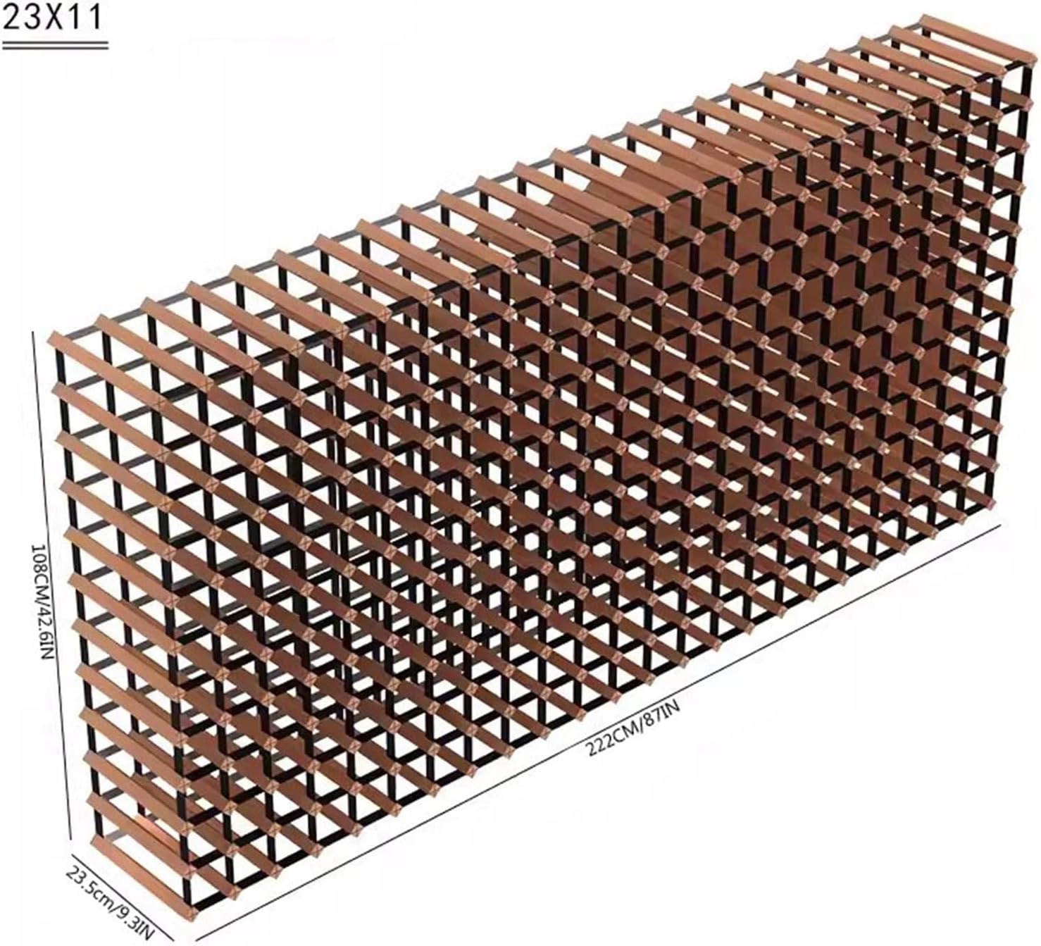 Solid Wood Tabletop Wine Racks for Home and Commercial Use 1