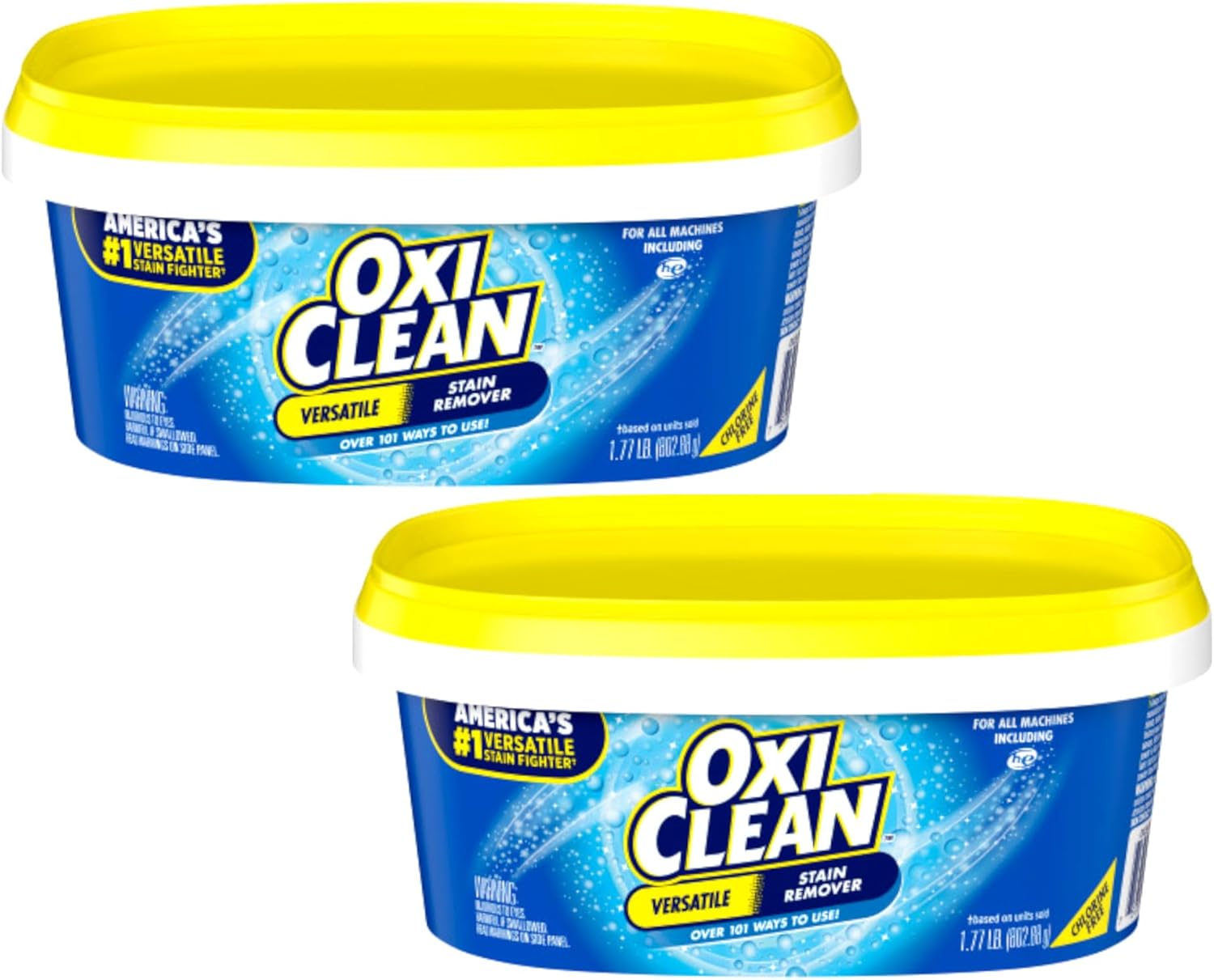 OxiClean Versatile Stain Remover 177 lb Pack of 2