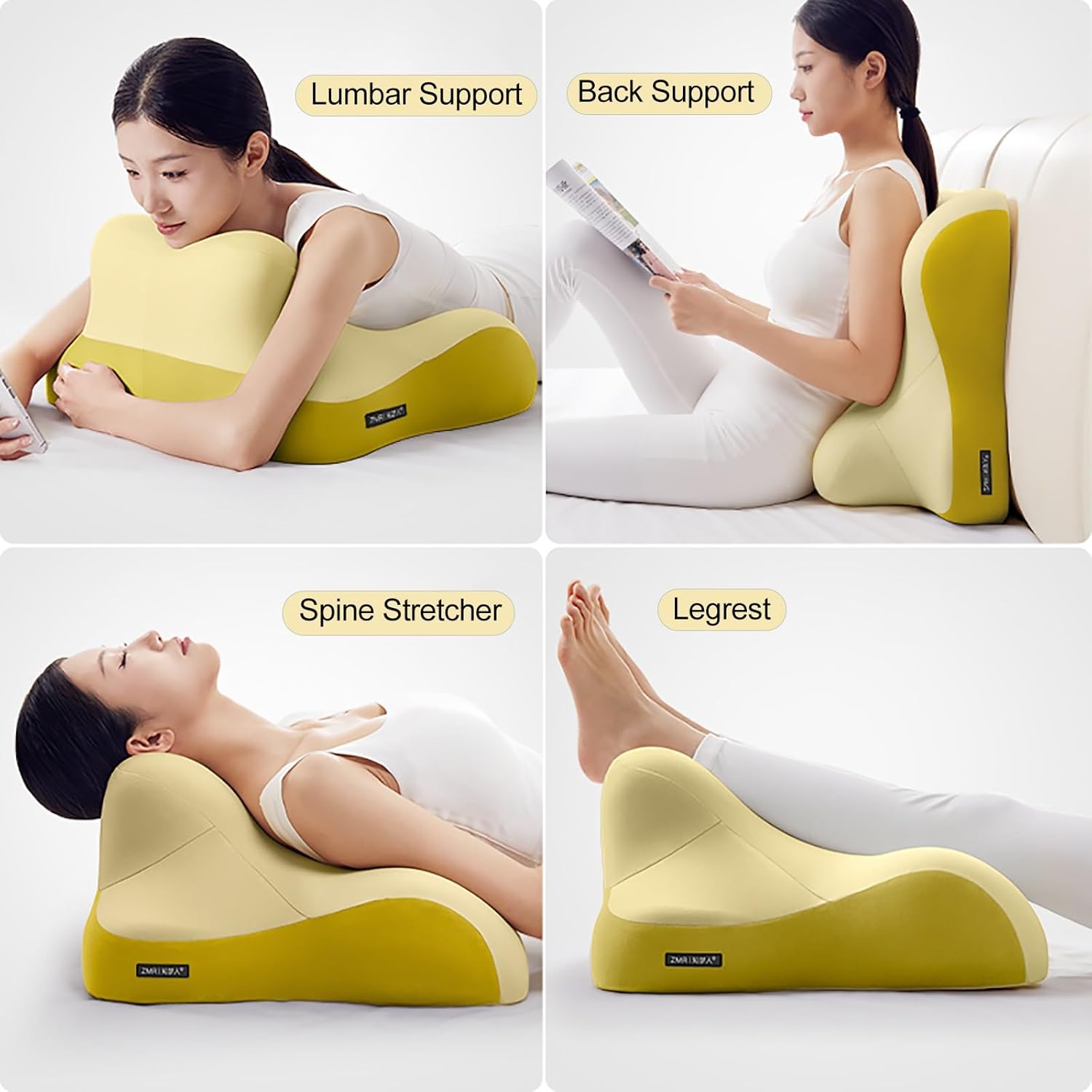 WAHHWF Face Down Massage Pillow Memory Foam with Slow Rebound