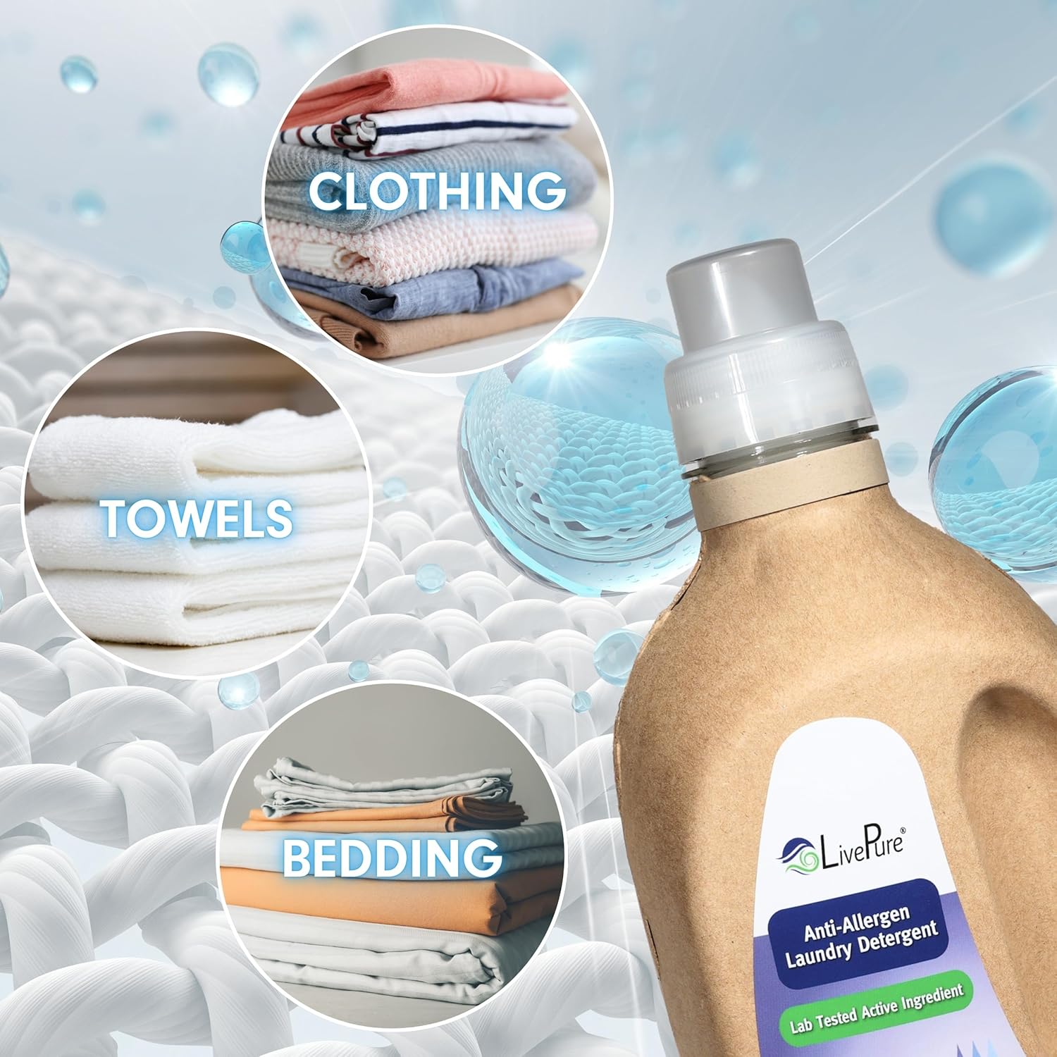 LivePure Anti-Allergen 50 OZ Liquid Detergent