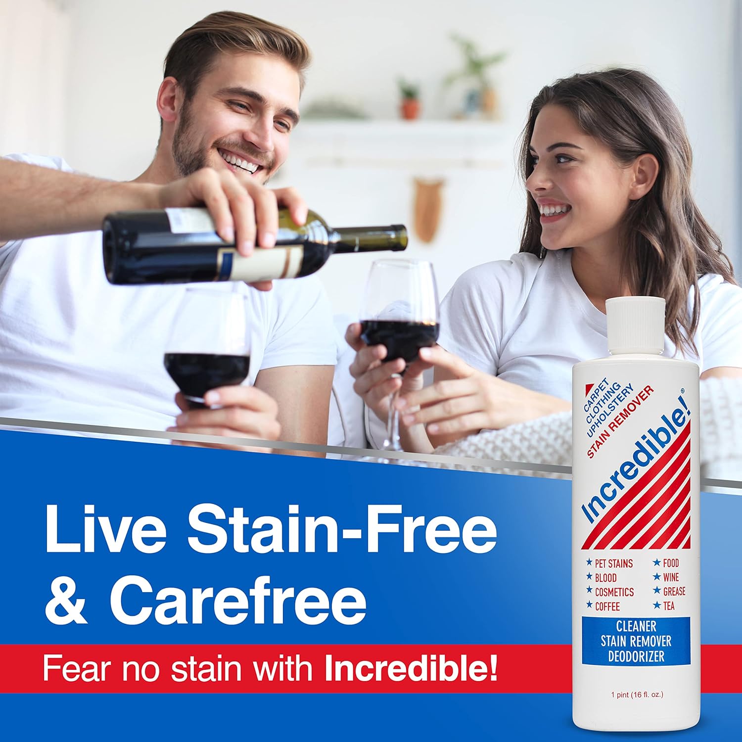 Incredible Stain Remover 16 oz Pack of 3