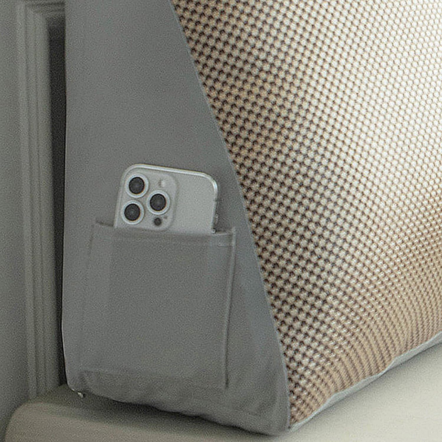 Cool Triangular Headboard Pillow for Bed and Sofa