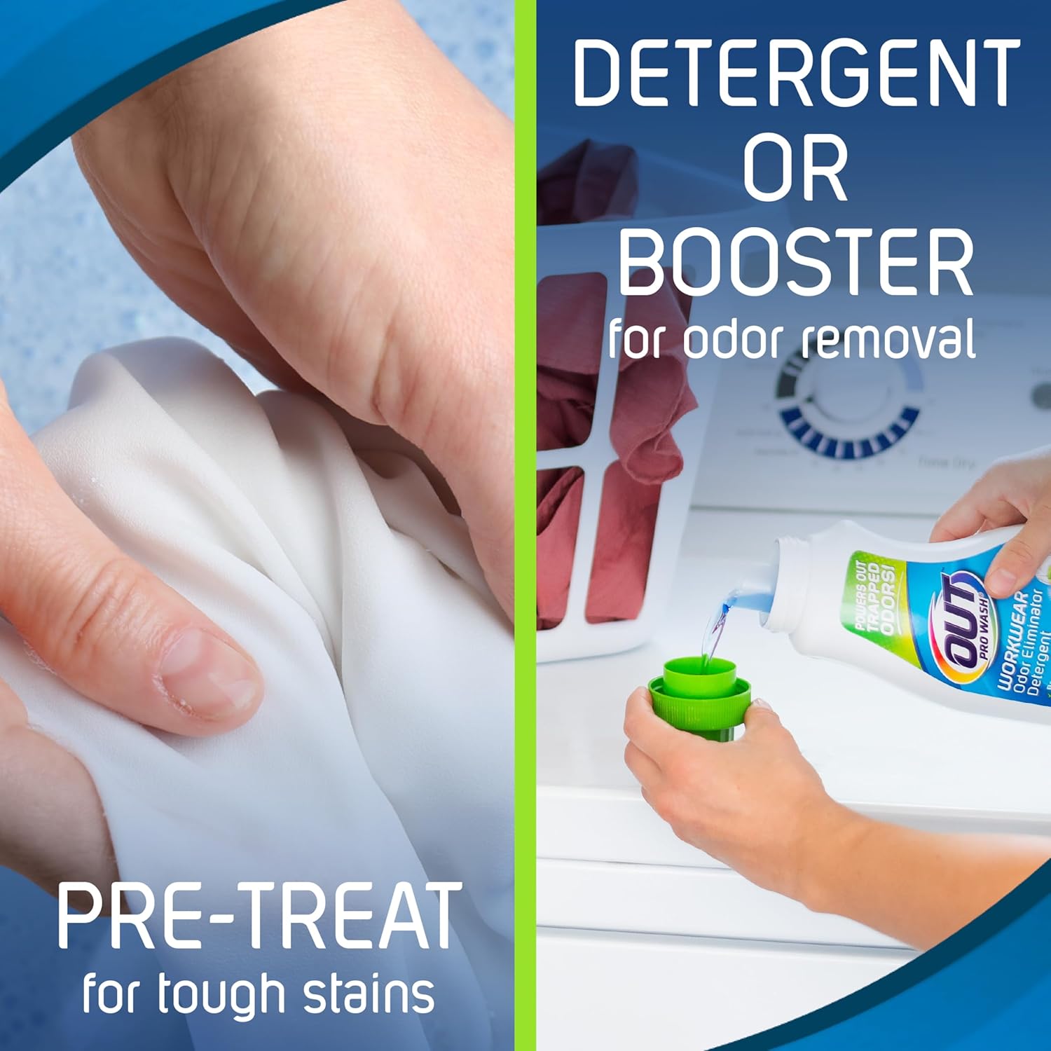 OUT ProWash Stain Remover Laundry Detergent 22 Ounce