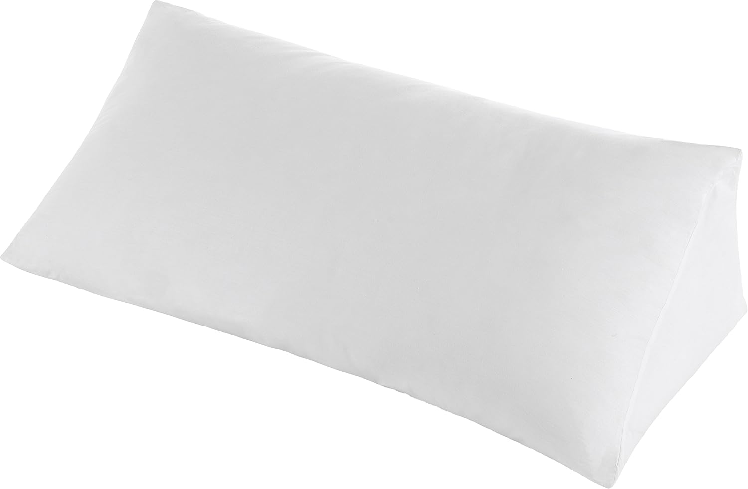 Cheer Collection Plush Wedge Pillow for Reading and Sleep Elevation