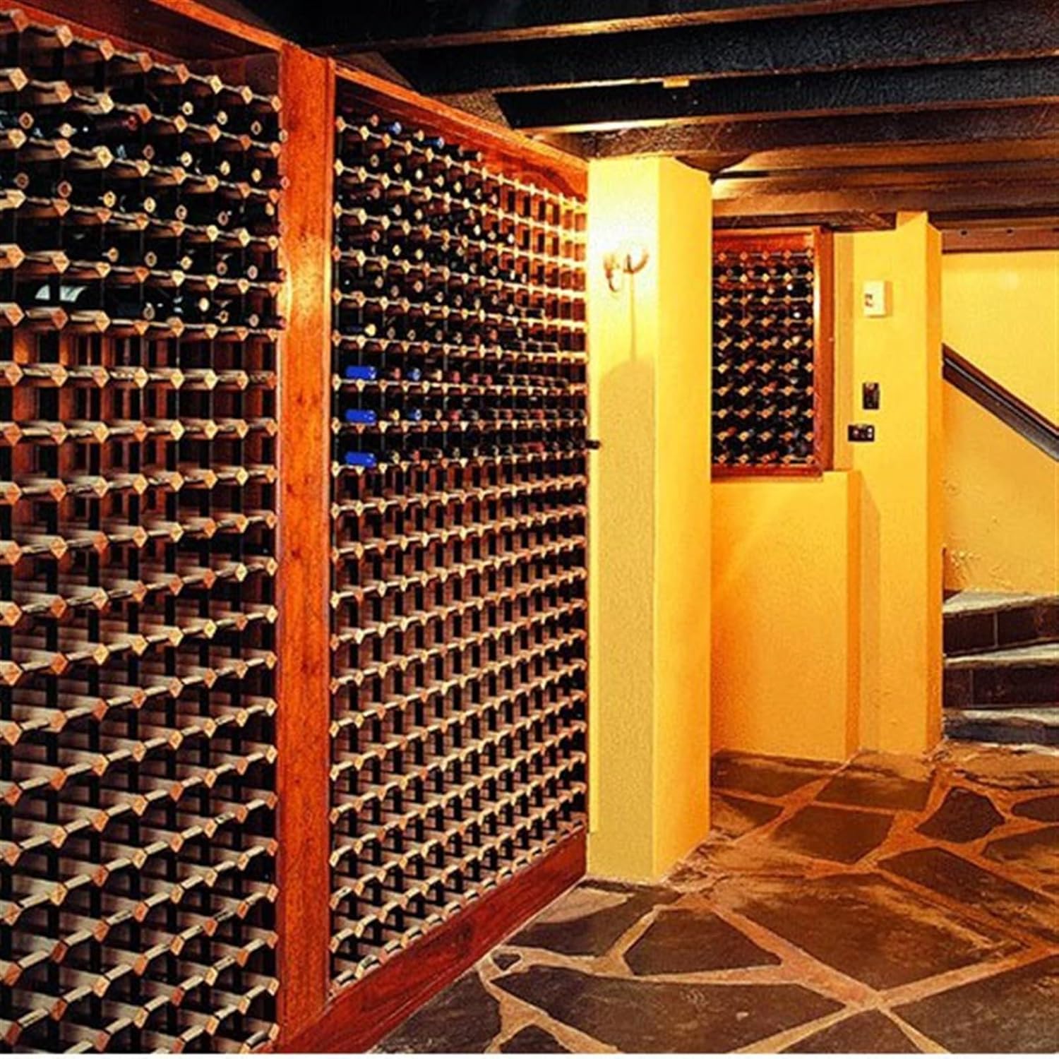 Solid Wood Tabletop Wine Racks for Home and Commercial Use 1