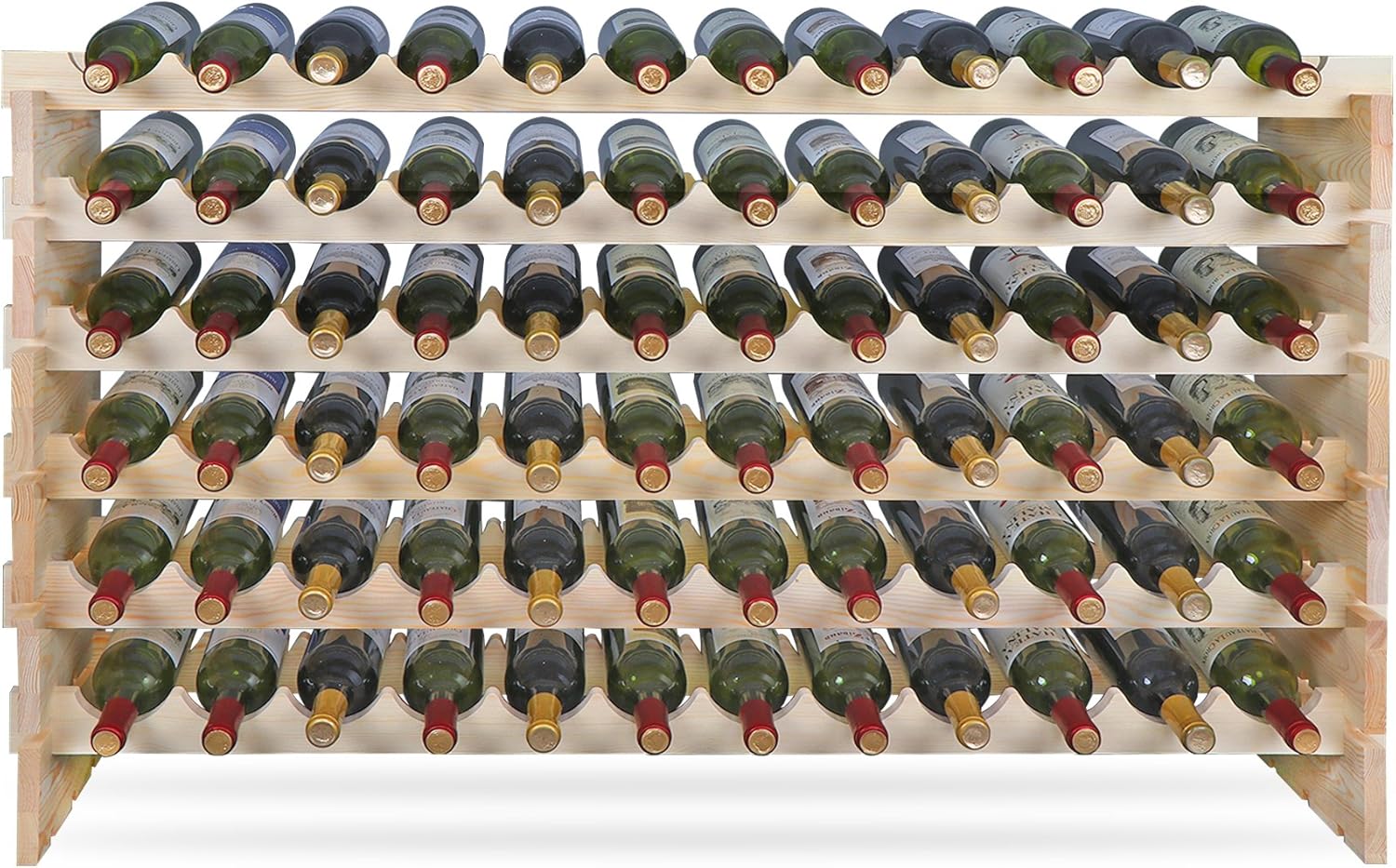 Smartxchoices 72 Bottle Modular Wine Rack