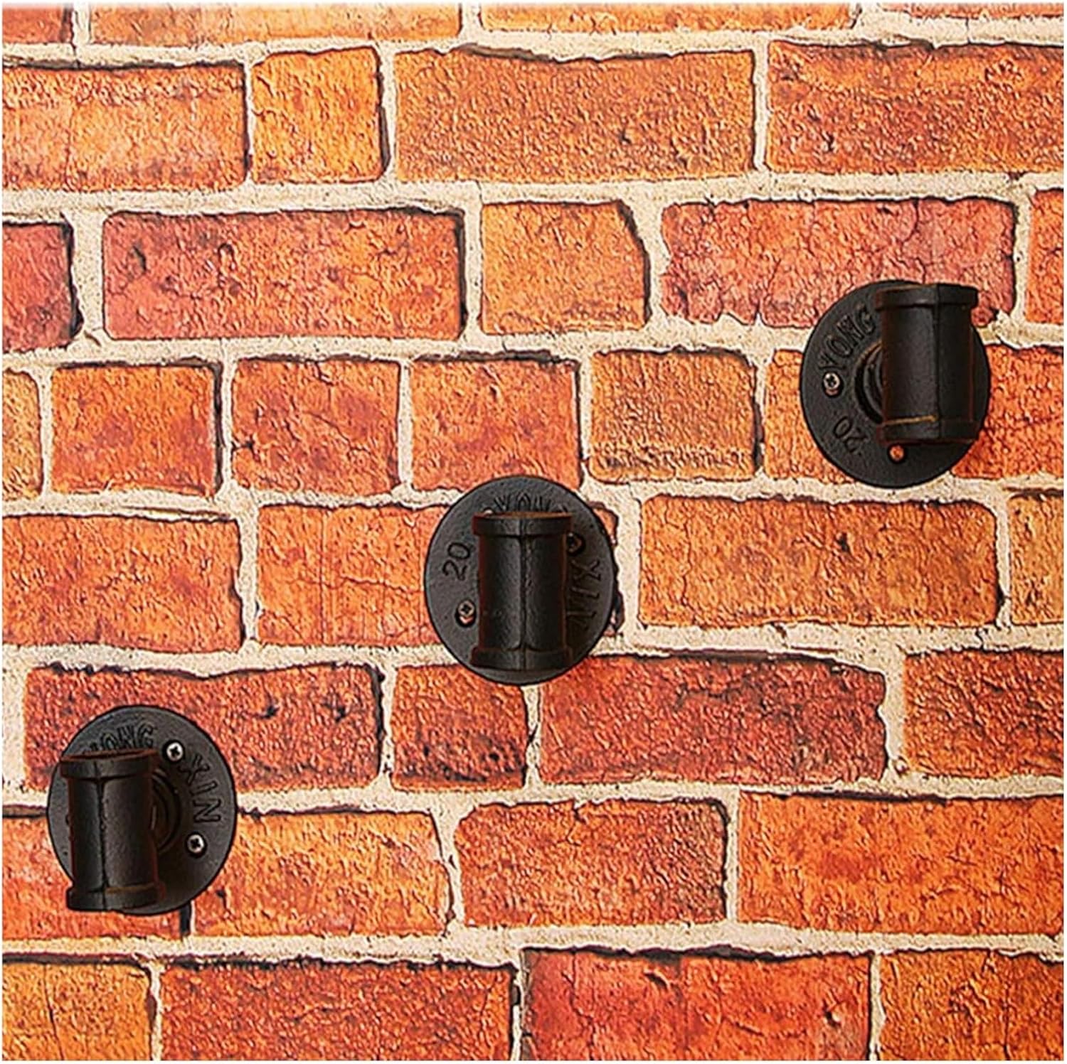 MoSumOn 3-Piece Wall Wine Rack - Modern Industrial Design
