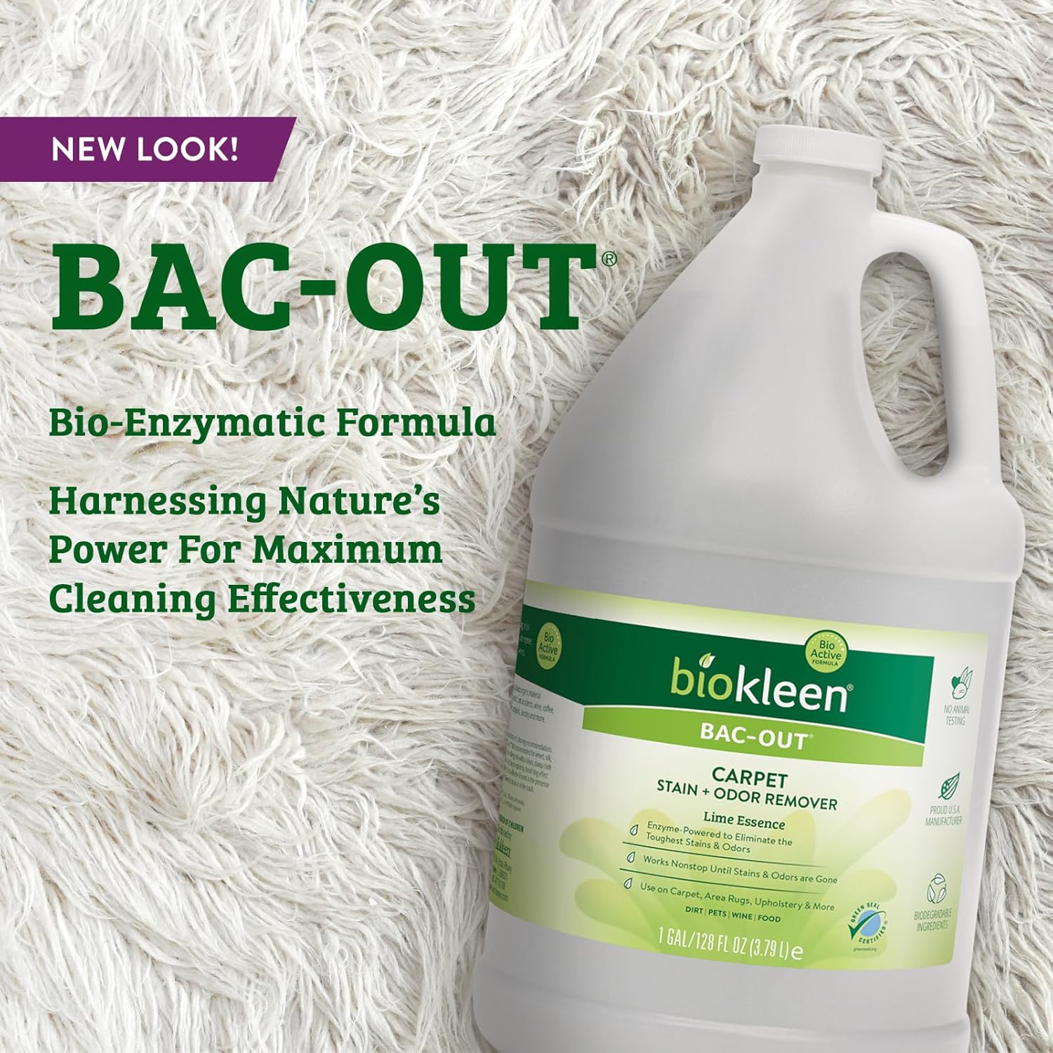 Biokleen Bac-Out Carpet Stain Remover Enzymatic