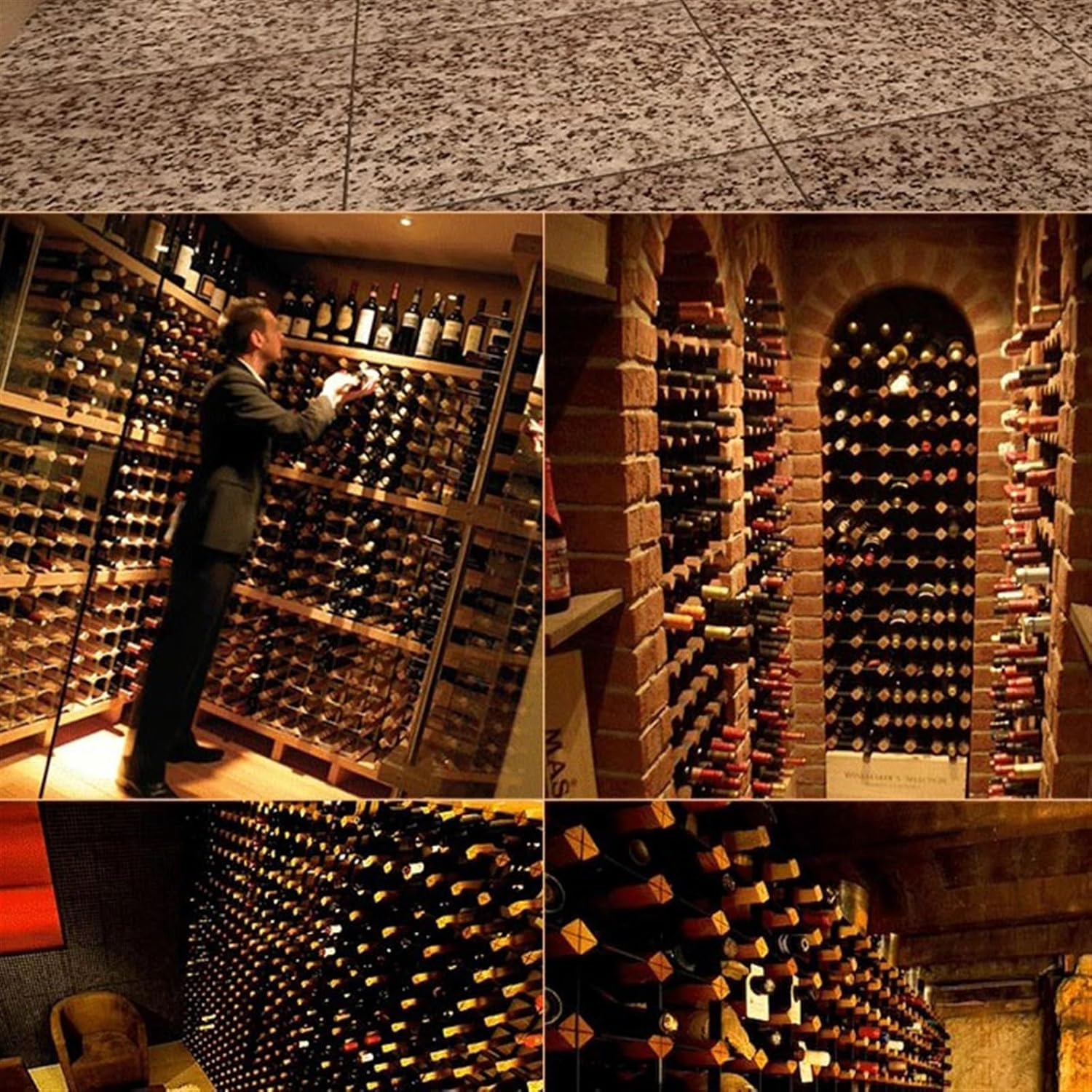 Solid Wood Tabletop Wine Racks for Home and Commercial Use 1