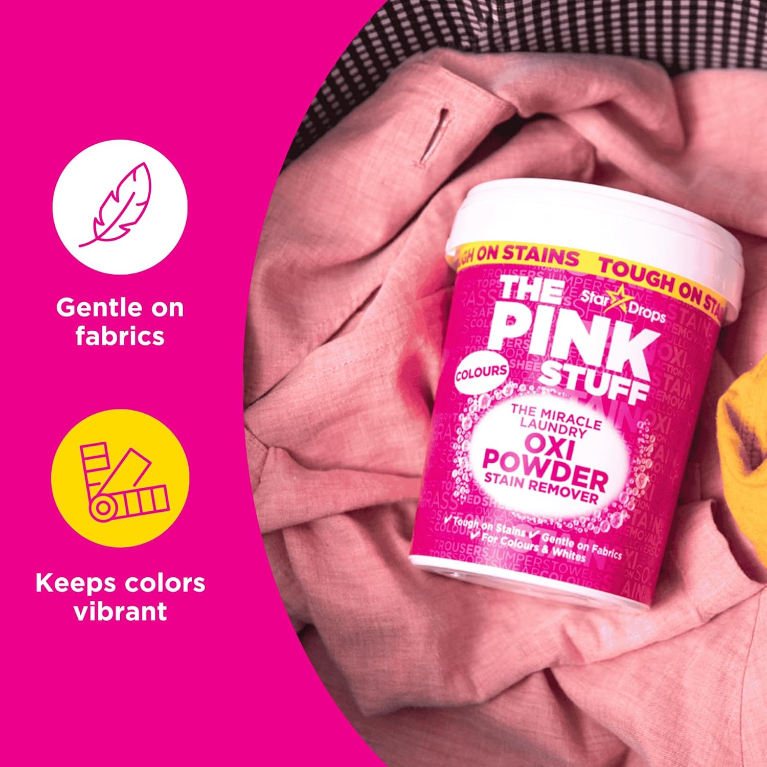 Stardrops The Pink Stuff Oxi Powder Stain Remover 2-Pack