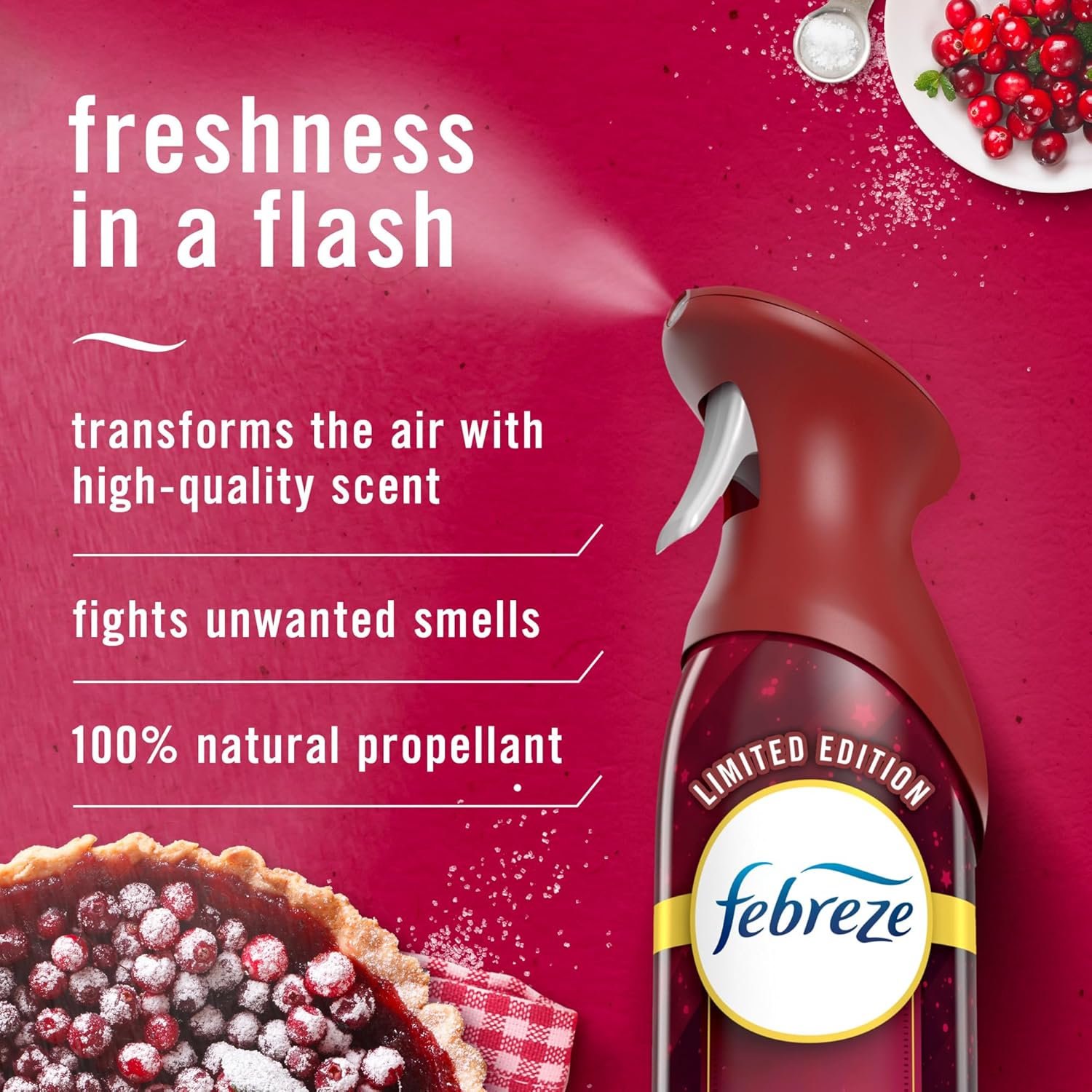 Febreze Air Effects Odor-Fighting Spray Pack of 3 1