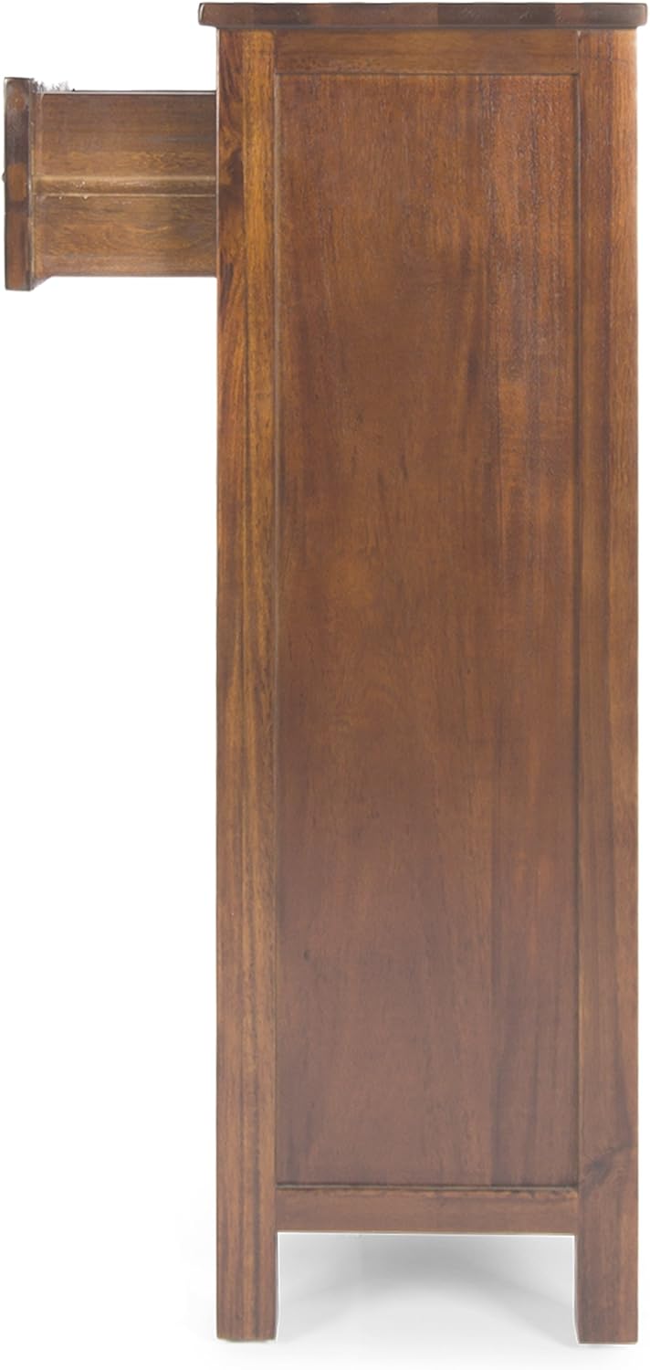 Christopher Knight Home Eirinn Wine Rack with Drawer Dark Oak