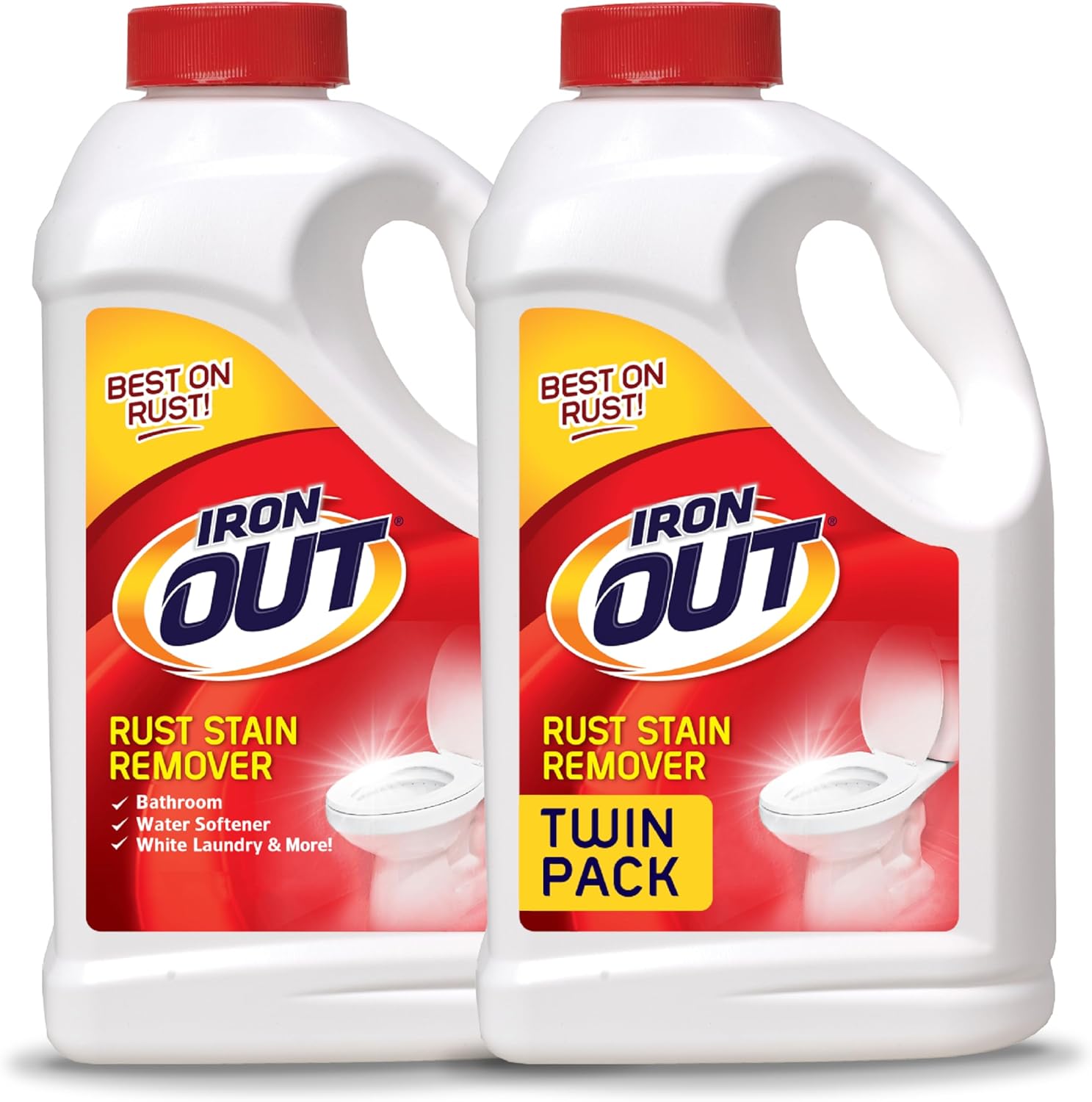 IRON OUT Rust Stain Remover 2-Pack 475 Pounds